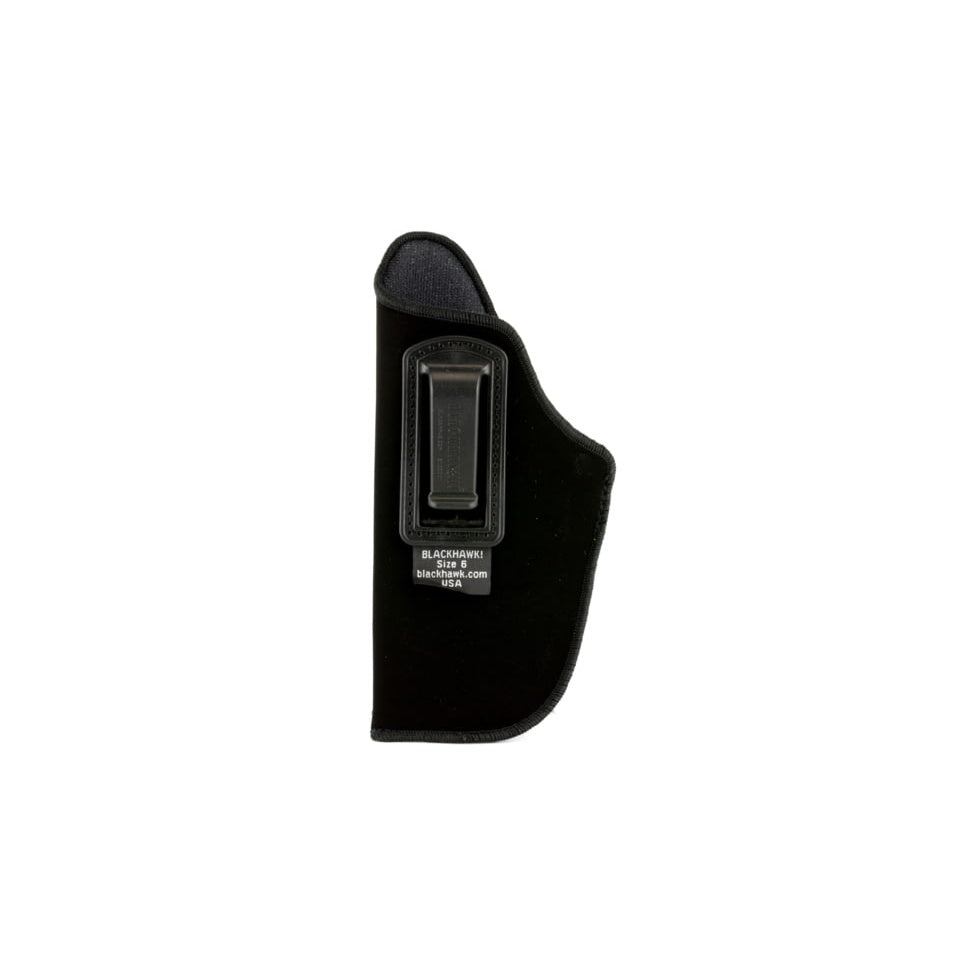 Blackhawk ISP Holster 73IP06BK-LA, Größe 6, Schwarz, Linkshand mit Gürtelclip