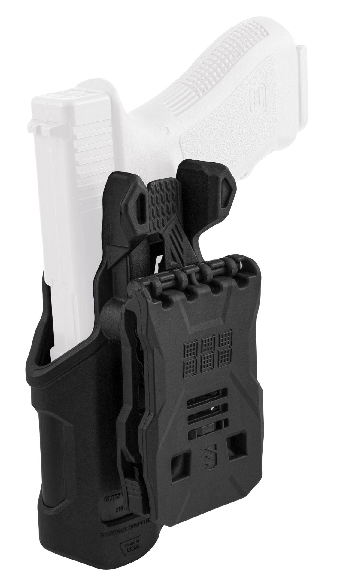 BLACKHAWK T-Series L2C Compact Holster Glock 17 – Seitenansicht