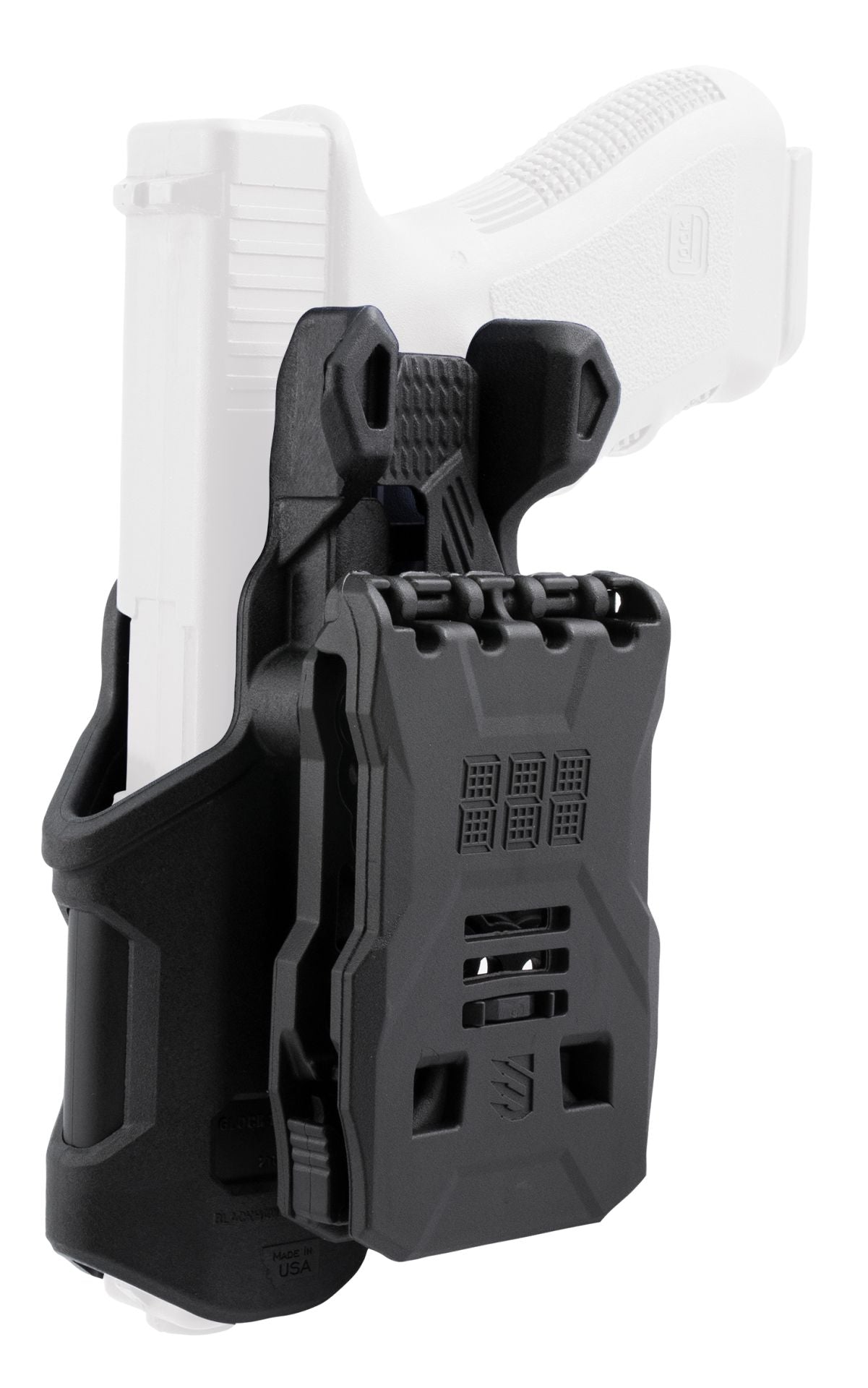BLACKHAWK T-Series L2C Compact Holster Glock 19 – Rückansicht