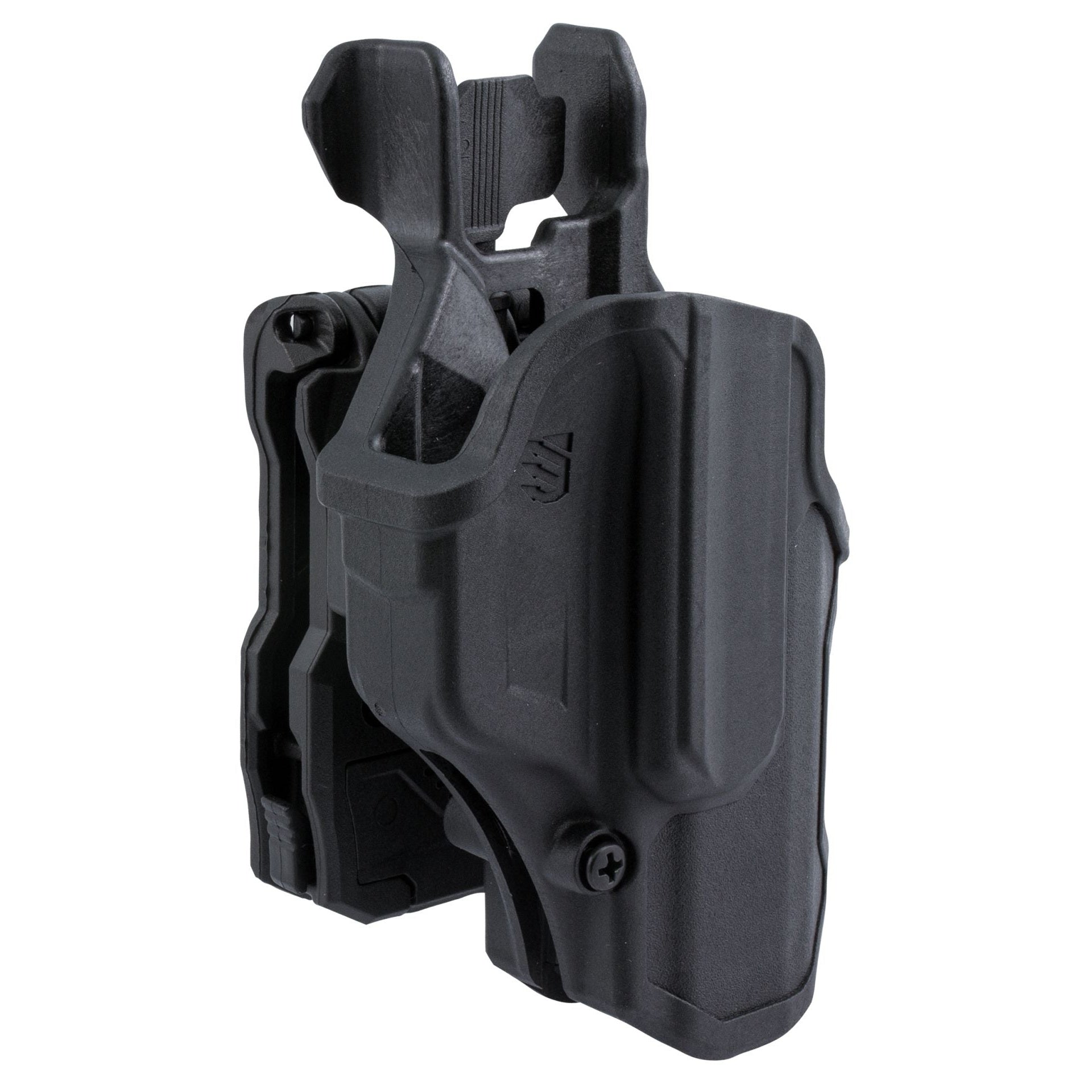 BLACKHAWK T-Series L2C Compact Holster 786487.001.880 für Glock 19, Schwarz, Rechtshand – Hauptansicht