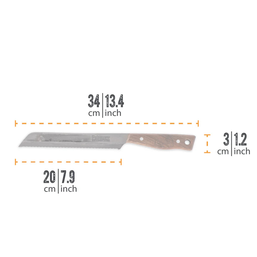 PetromaxPetromax Brotmesser 20 cm - Black Raptor