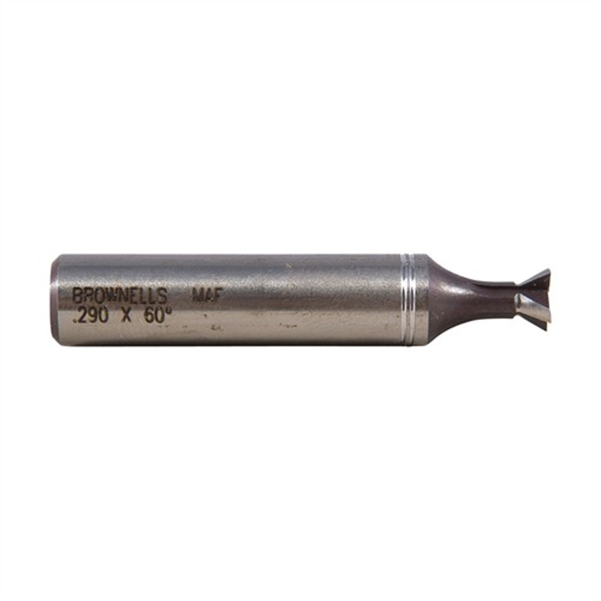 BROWNELLS kryobehandelter Schwalbenschwanzfräser 60 Grad x 0,290 Zoll
