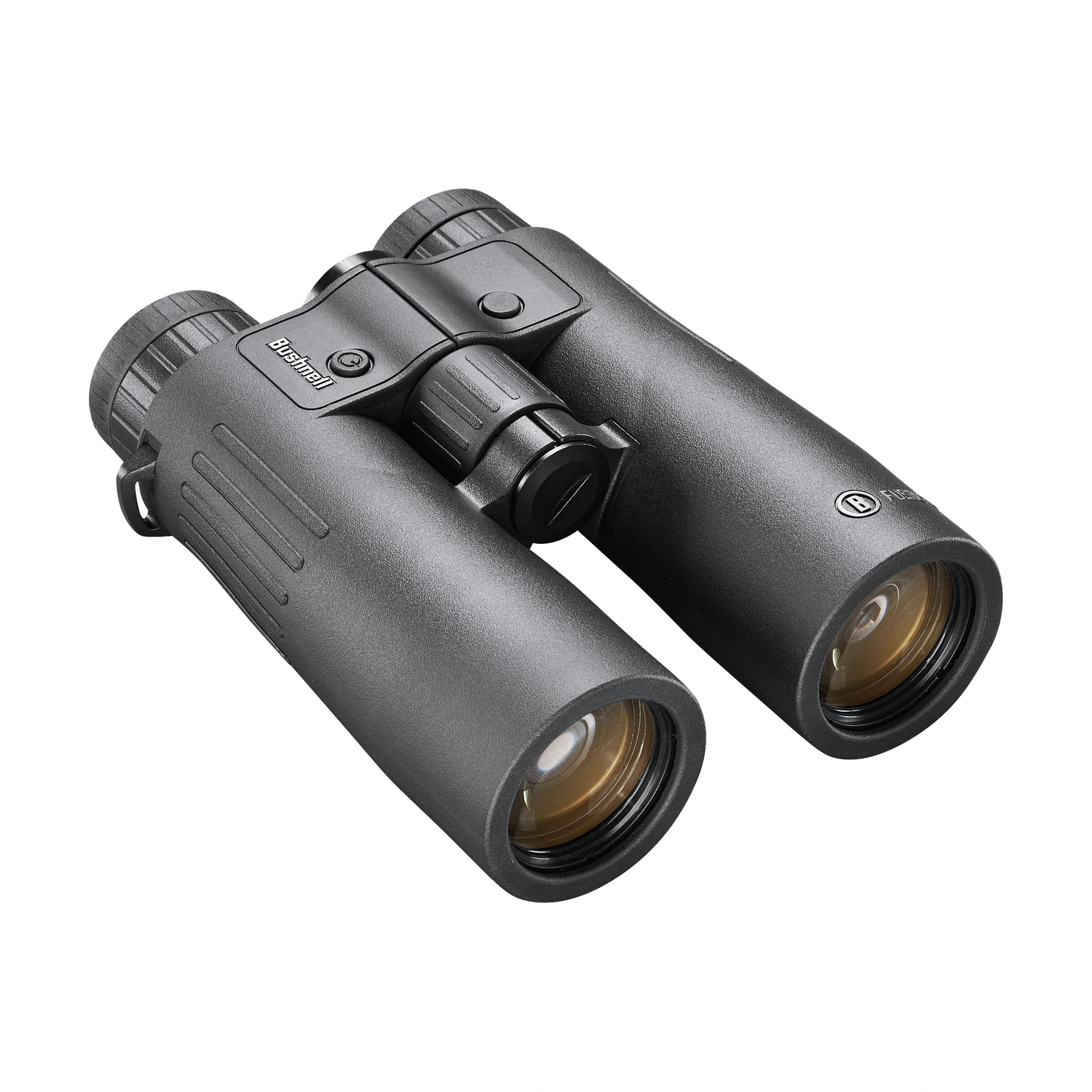 Bushnell Fusion X 10×42 Entfernungsmesser-Fernglas in schräger Vorderansicht