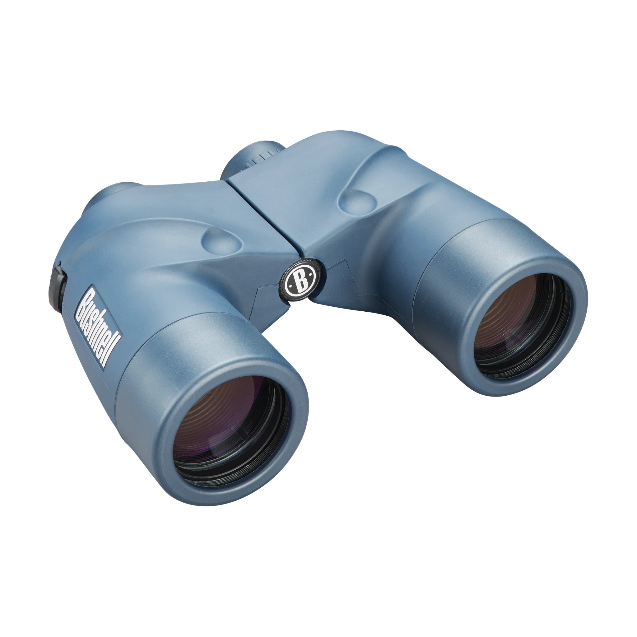 Bushnell Marine 7×50 Fernglas in blauer Ausführung in Vorderansicht