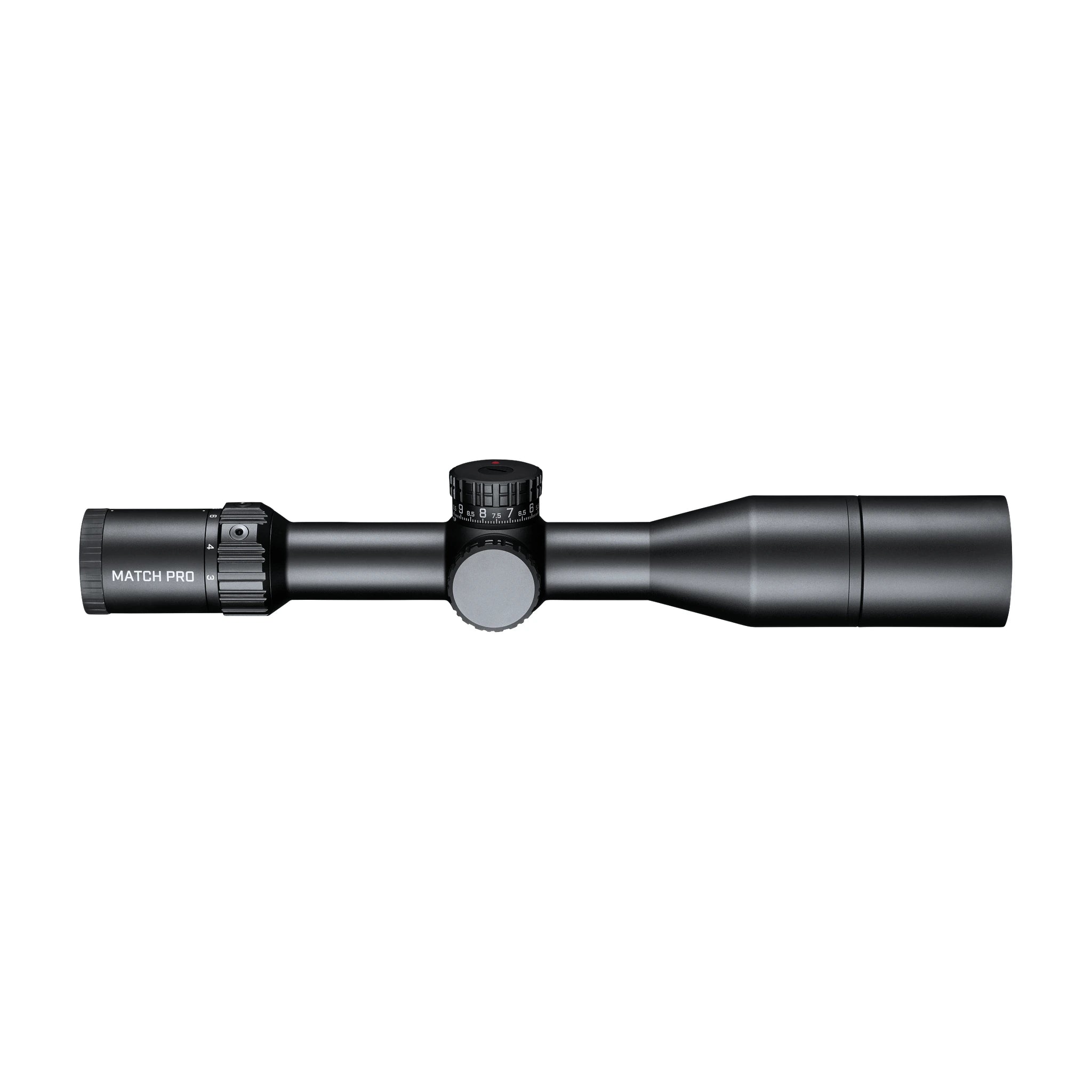 Bushnell Match Pro ED 3–18×50 – Rechte Seitenansicht mit Sonnenblende
