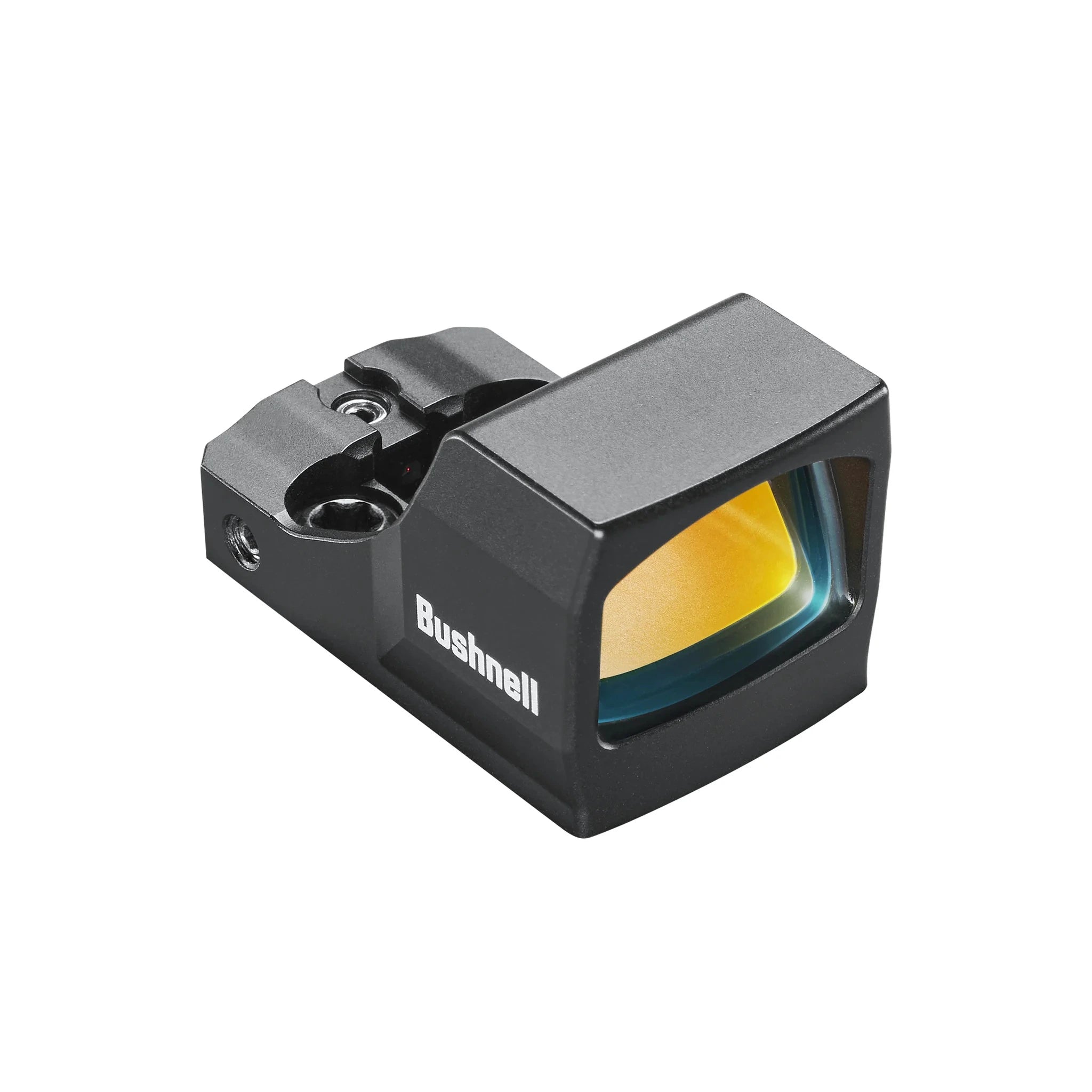 Bushnell RXC-200 Compact Reflexvisier in schwarzer schräger Vorderansicht