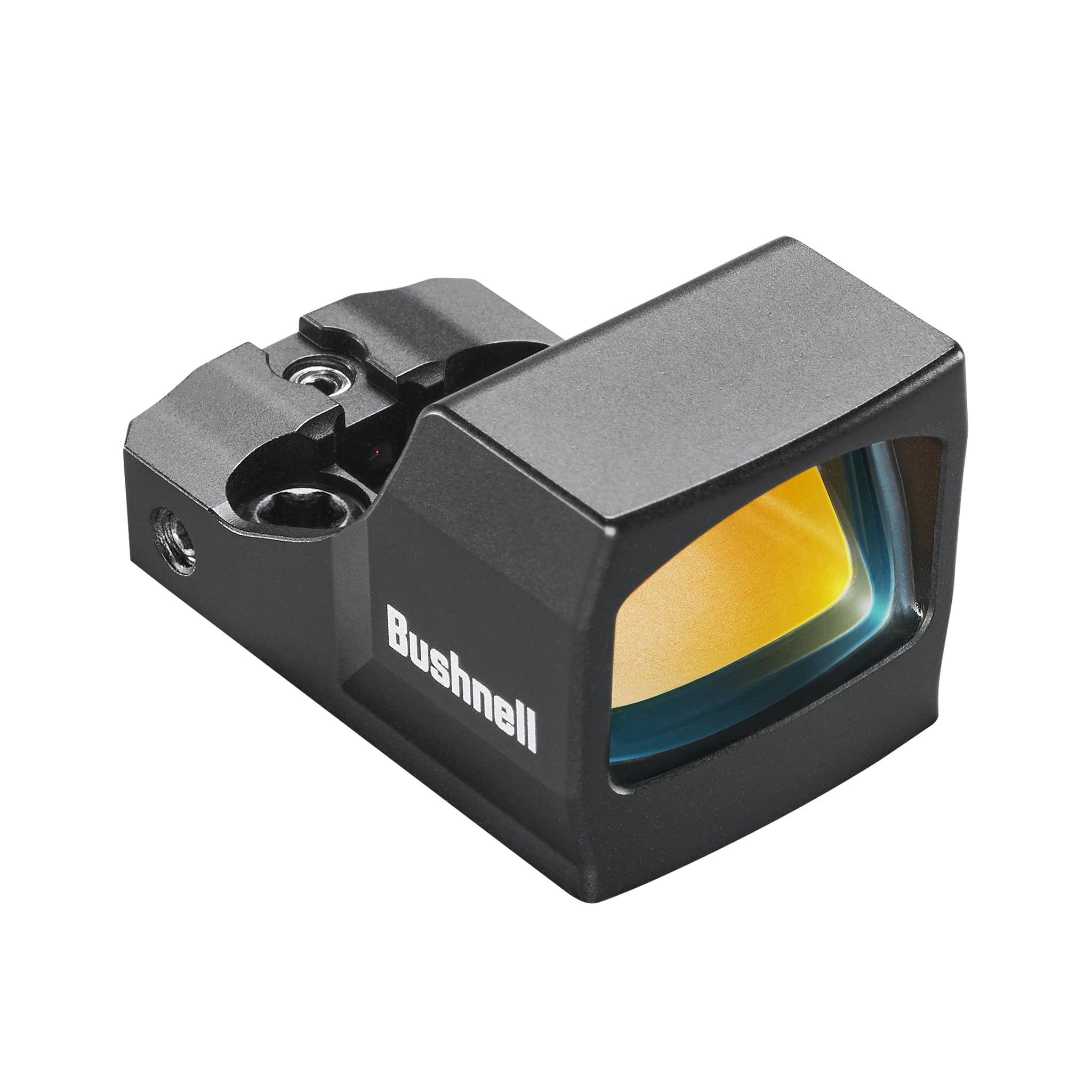 Bushnell RXC-200 Compact Reflexvisier, schräge Hauptansicht der offenen Optik