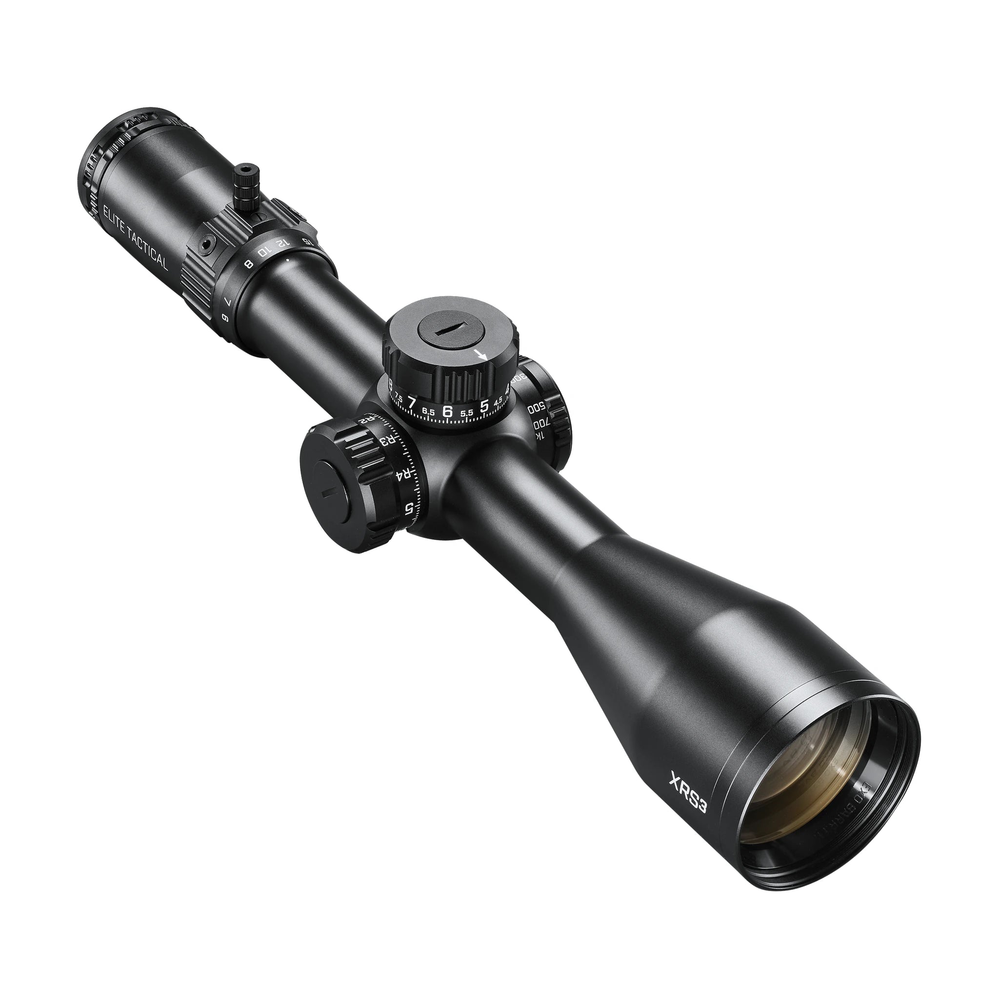Bushnell Elite Tactical XRS3 6–36×56 EQL Zielfernrohr in schräger Vorderansicht