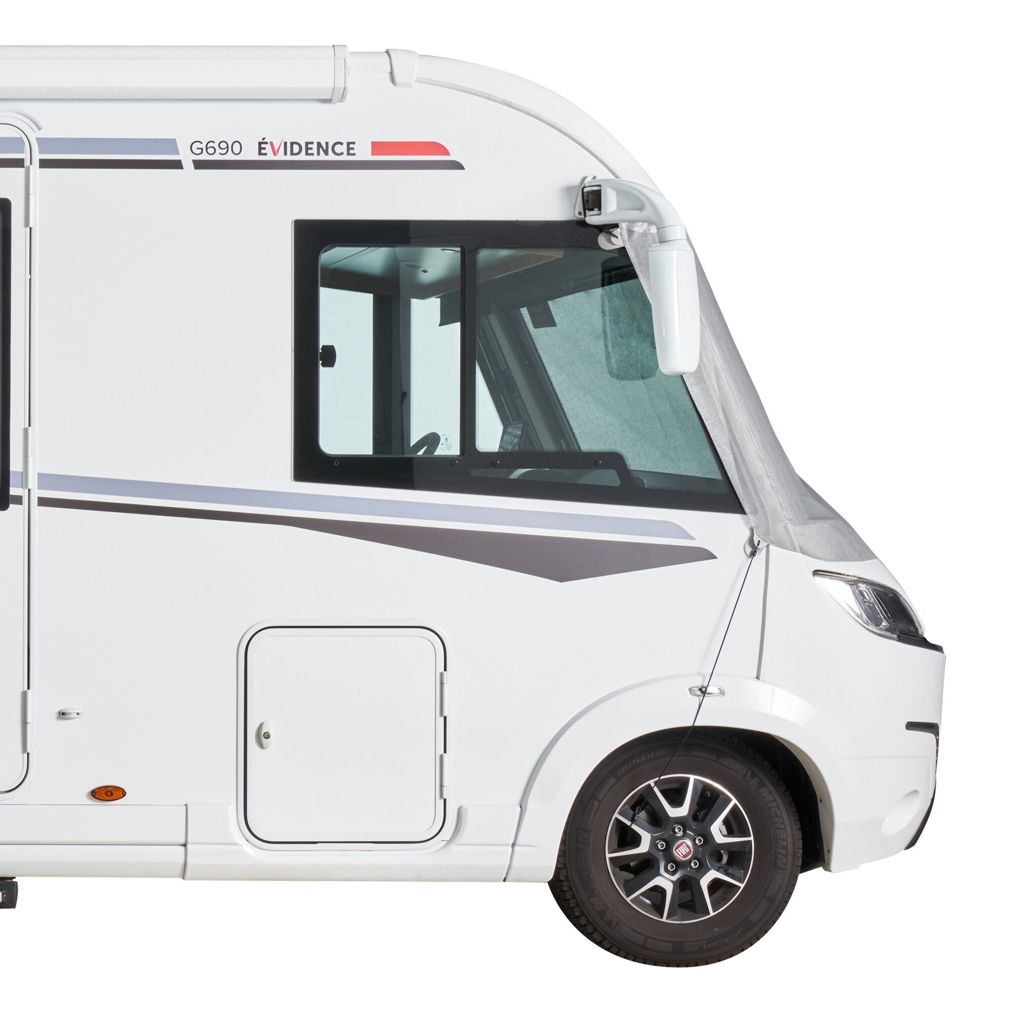Sonnenschutzmatte Screen für integrierte Reisemobile, 247 cm