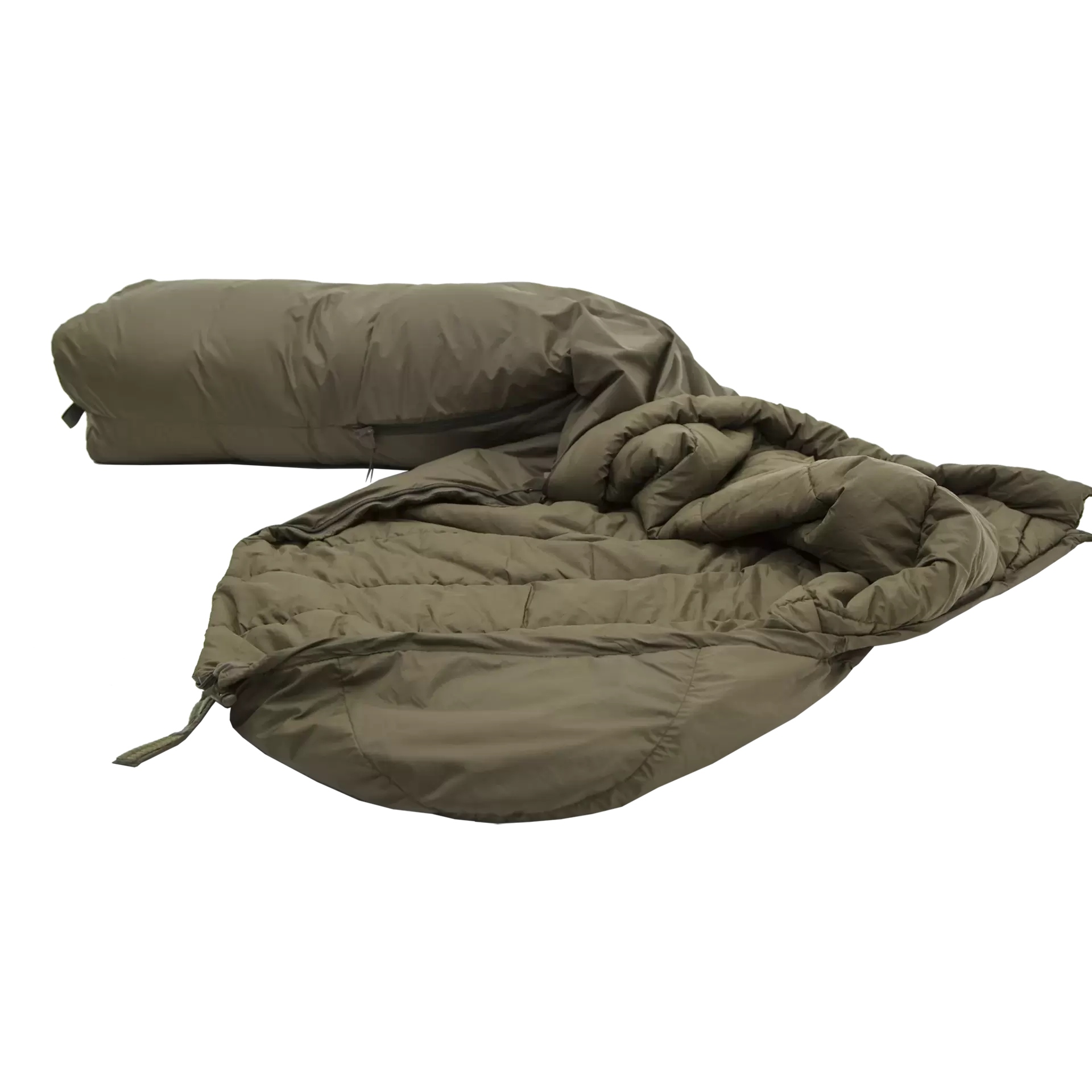 Carinthia Eagle Sommerschlafsack in Oliv – Gesamtansicht