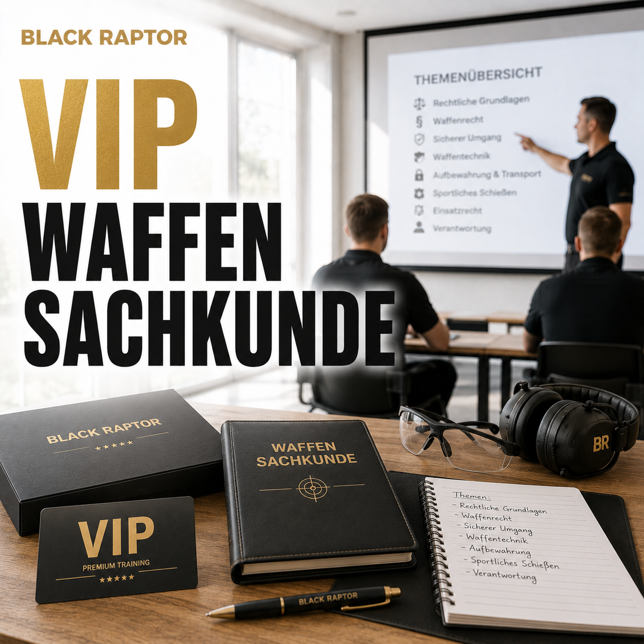 VIP Waffensachkunde – Premiumkurs 1:1 oder Kleinstgruppe