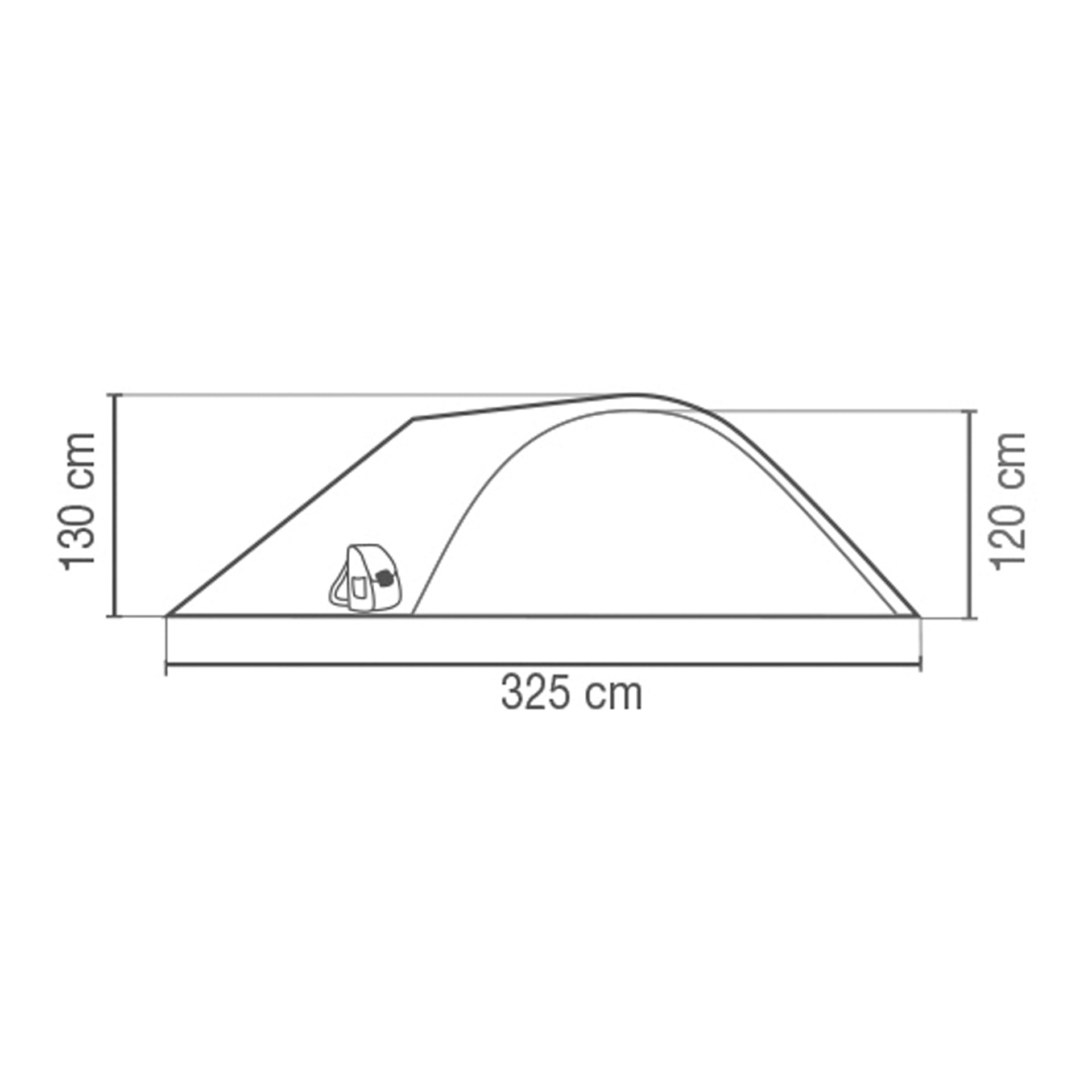 Coleman Zelt Darwin Plus – Originalbild 2