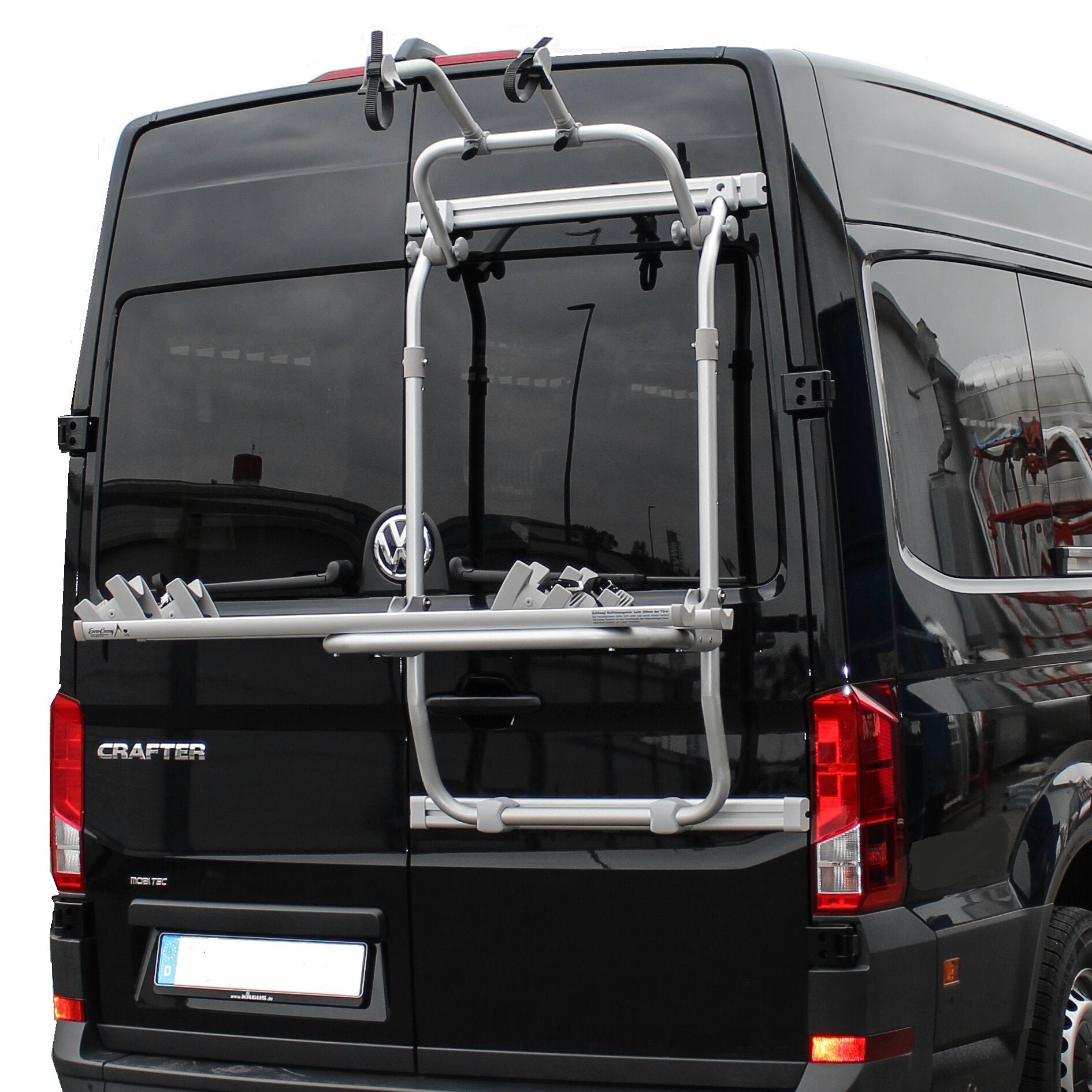 Hecktürträger für VW Crafter Gen. 2, silber