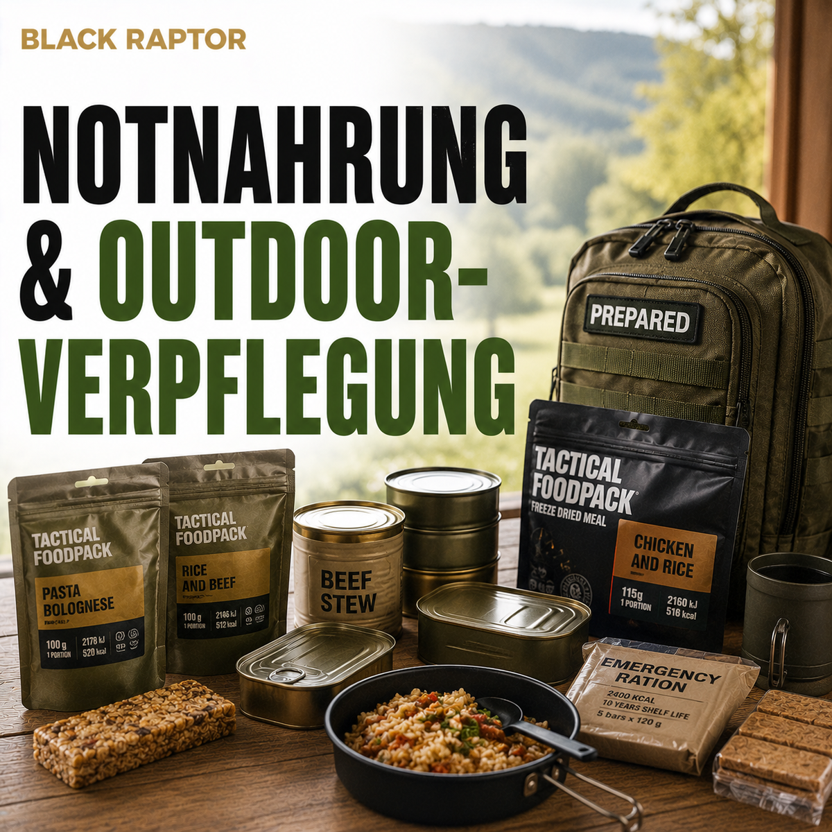 Notnahrung & Verpflegung