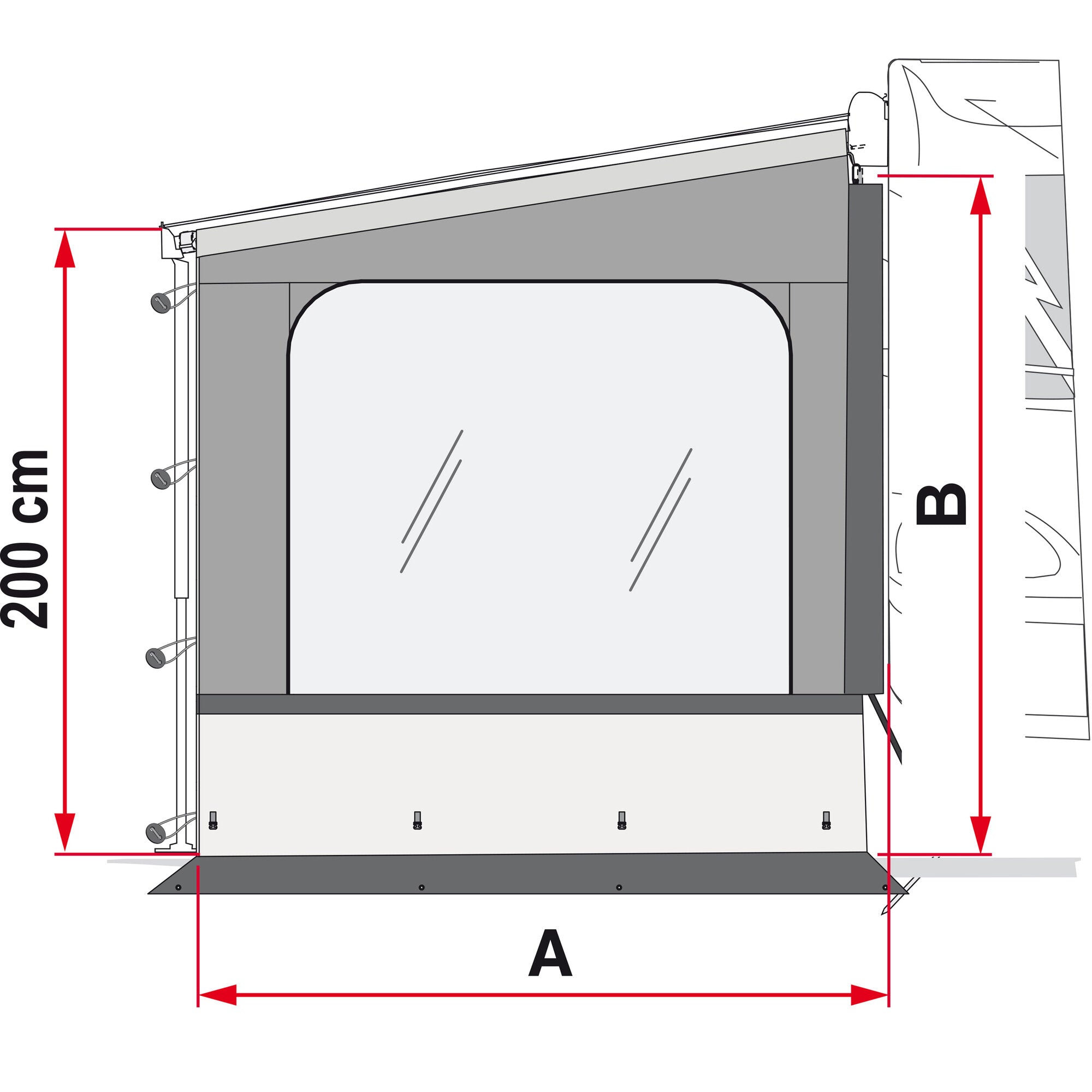 Seitenwand Side W Pro F35 Van