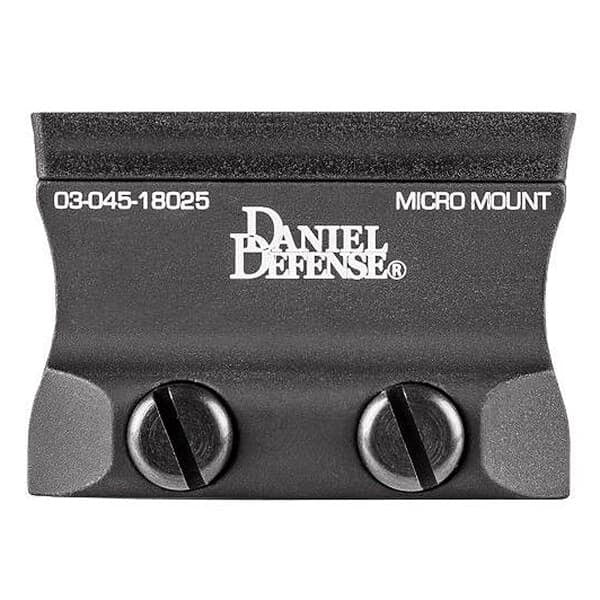 Daniel Defense Rock & Lock Micro Mount mit Lower-1/3-Spacer – Seitenansicht