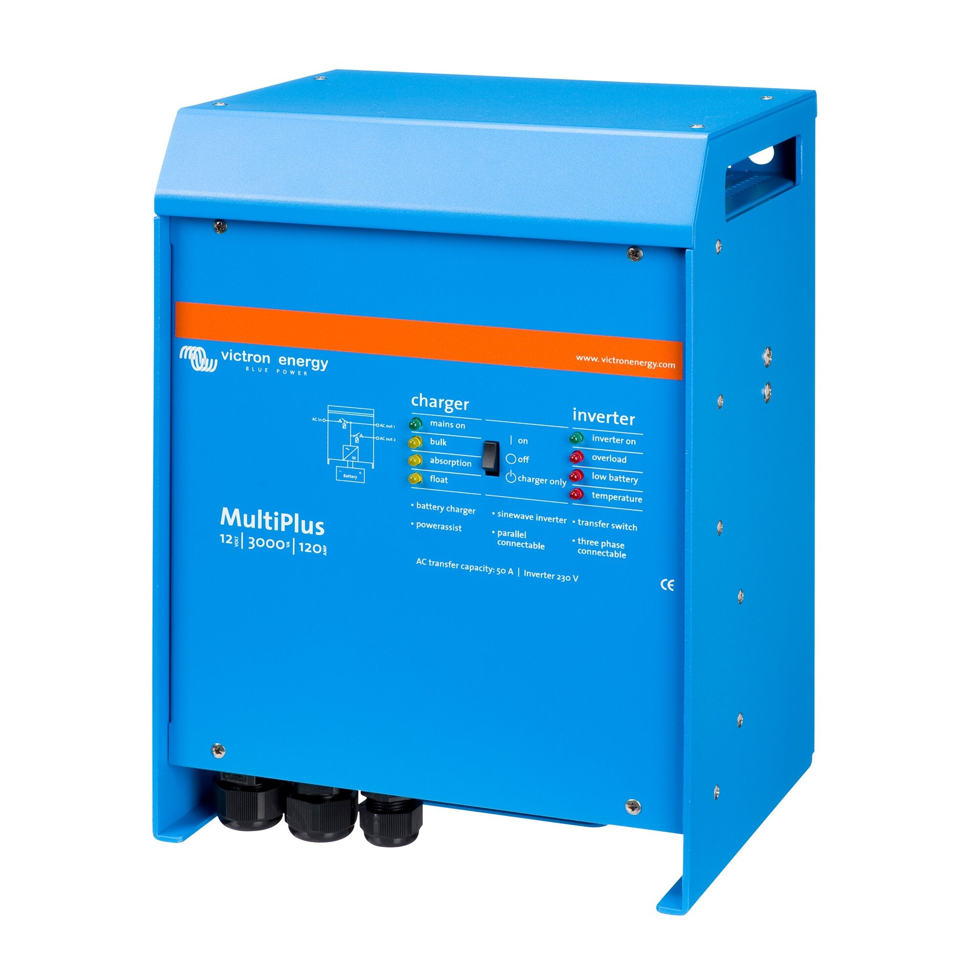 Wechselrichter MultiPlus C 12/1600/70, 1600 W