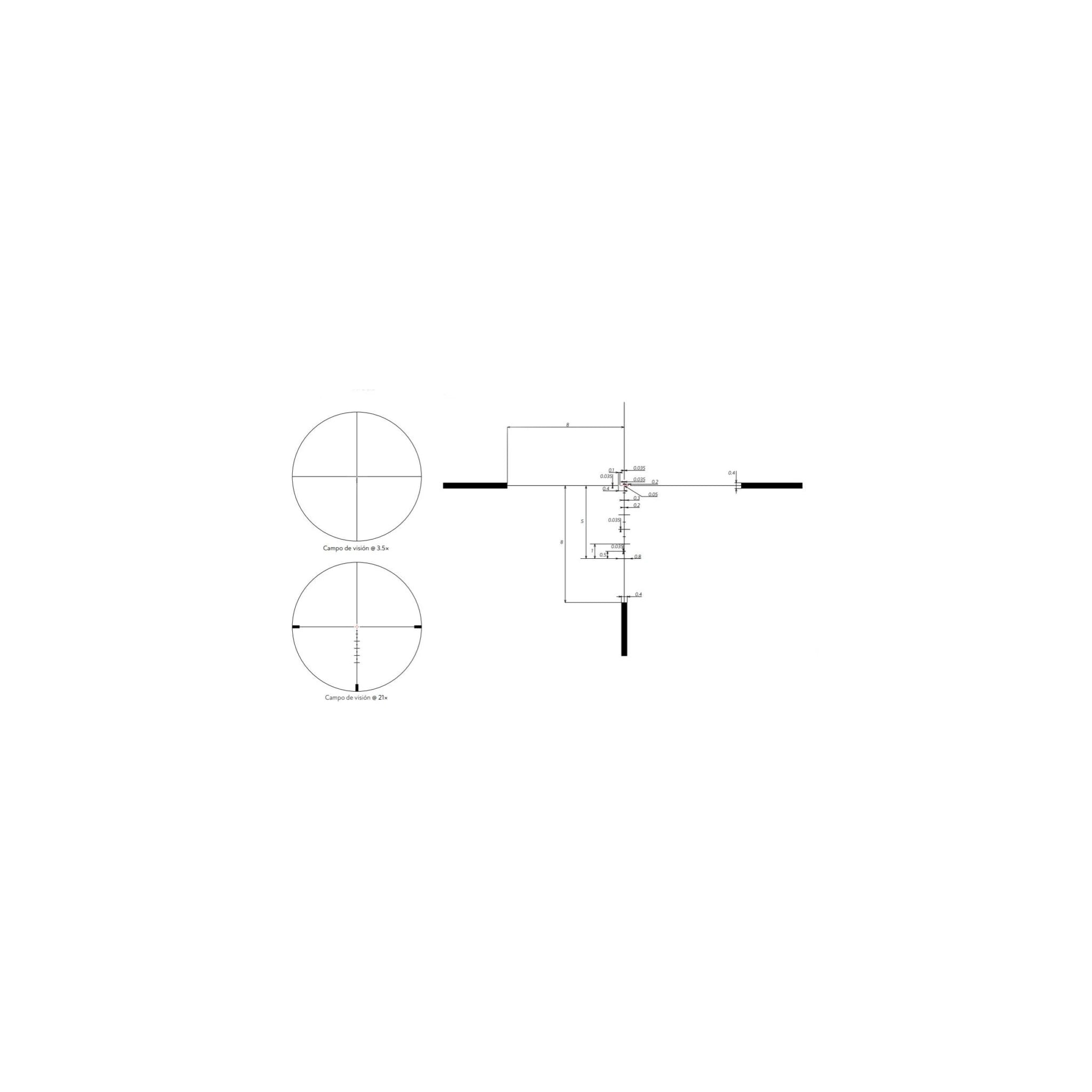 Delta Optical Javelin 3,5–21×50 FFP – 4A-SB-Absehen