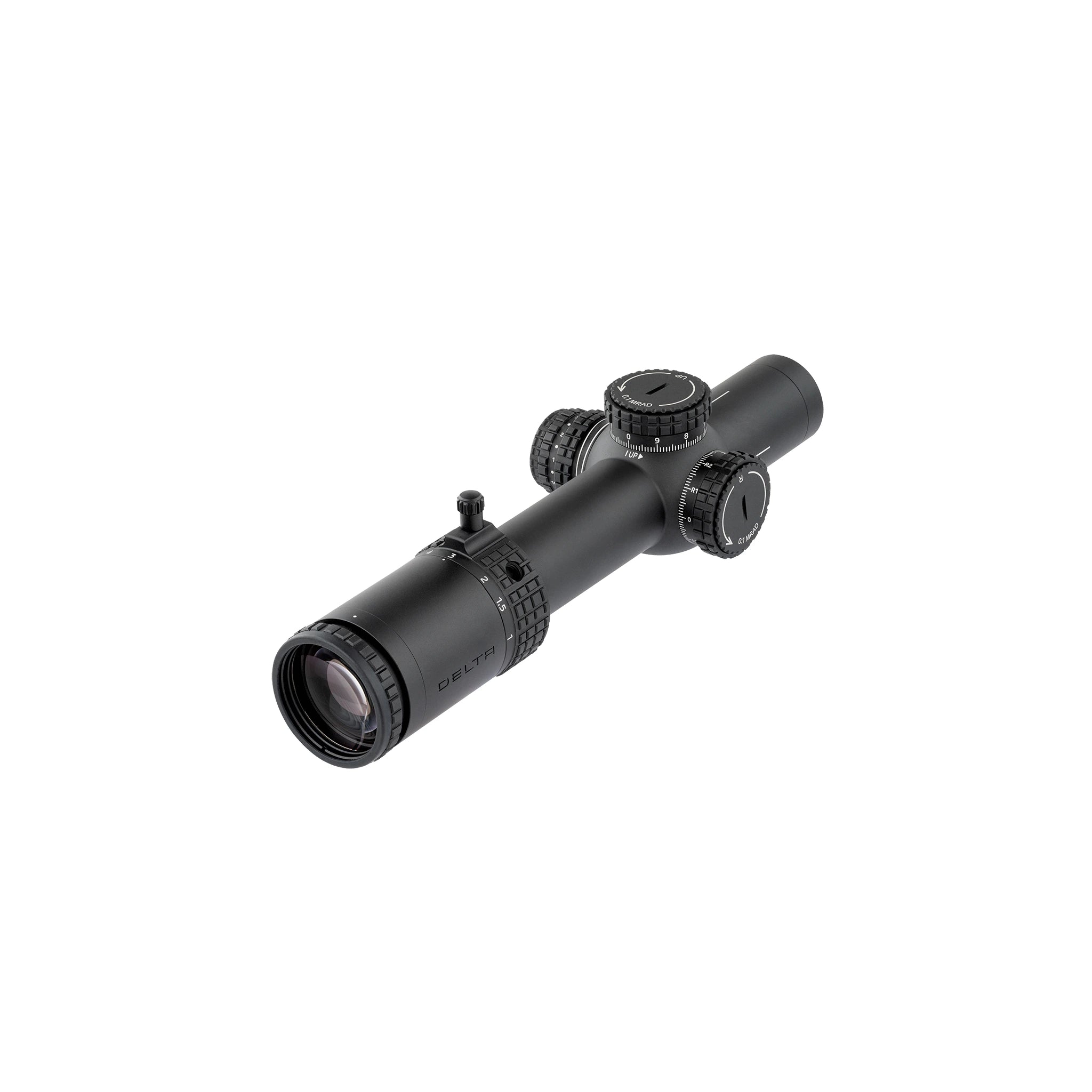 Delta Optical Stryker HD 1–10×28 FFP – Produktansicht von der Okularseite
