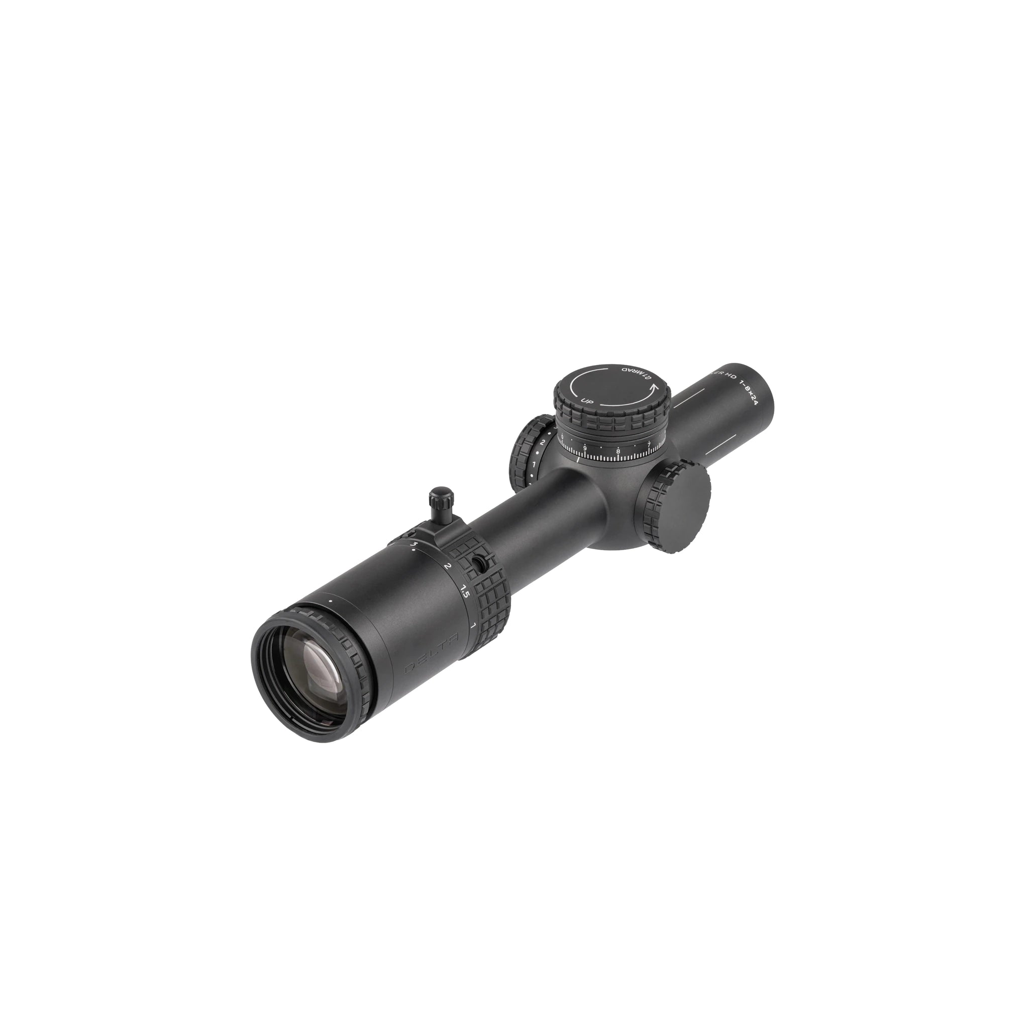 Delta Optical Stryker HD 1–8×24 SFP – Produktansicht von der Okularseite