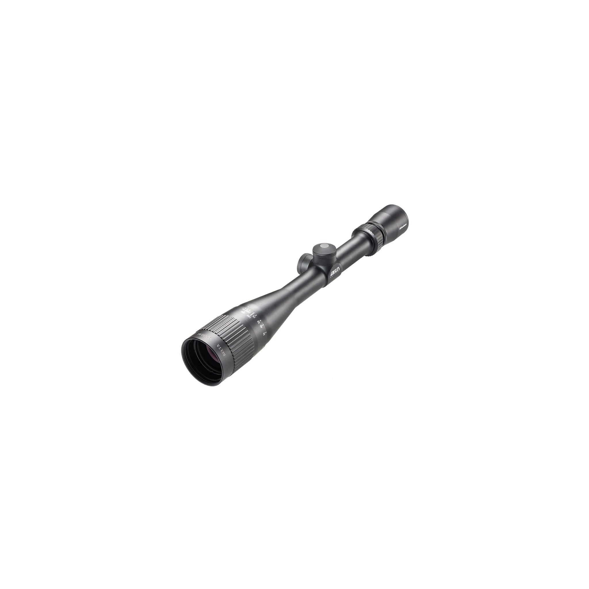 Delta Optical Titanium 4–16×42 AO – Produktansicht von der Objektivseite