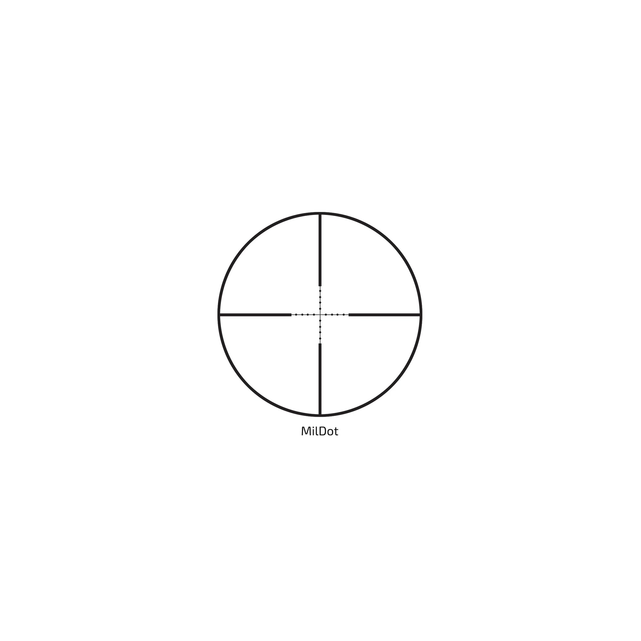 Delta Optical Titanium 4–16×42 AO – unbeleuchtetes MilDot-Absehen