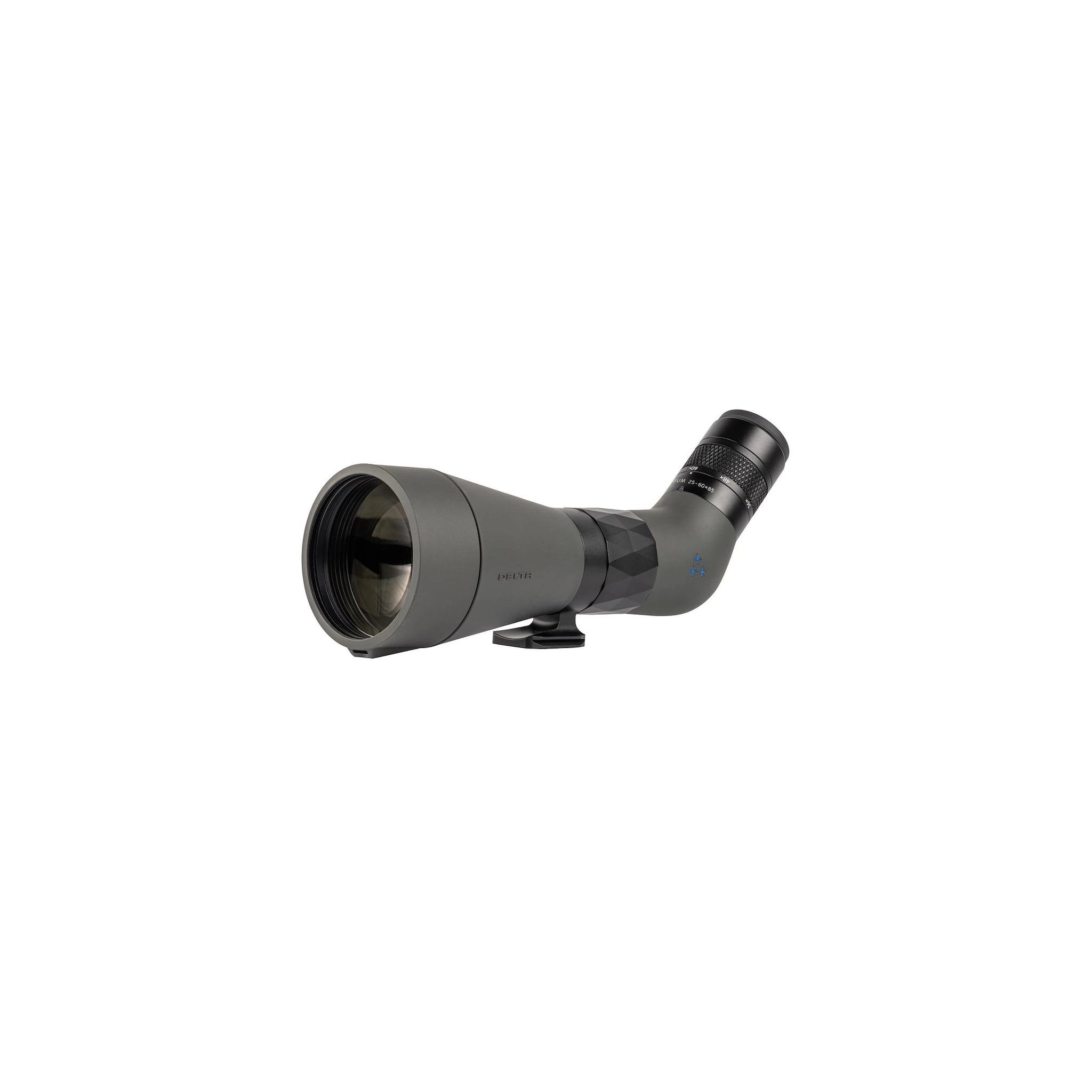 Delta Optical Titanium 85ED Spektiv 25–60×85 – schräge Gesamtansicht