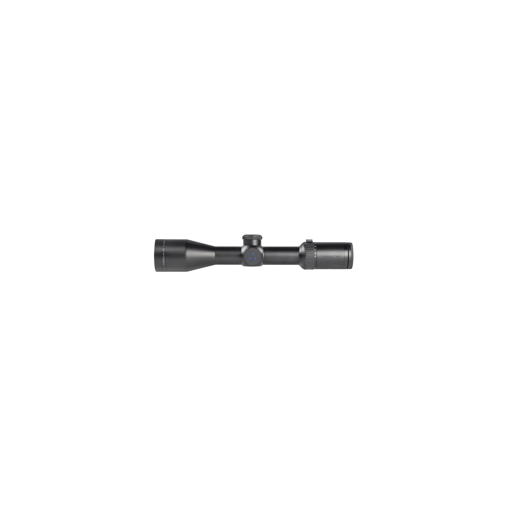 Delta Optical Titanium HD 1,5–9×45 – seitliche Produktansicht