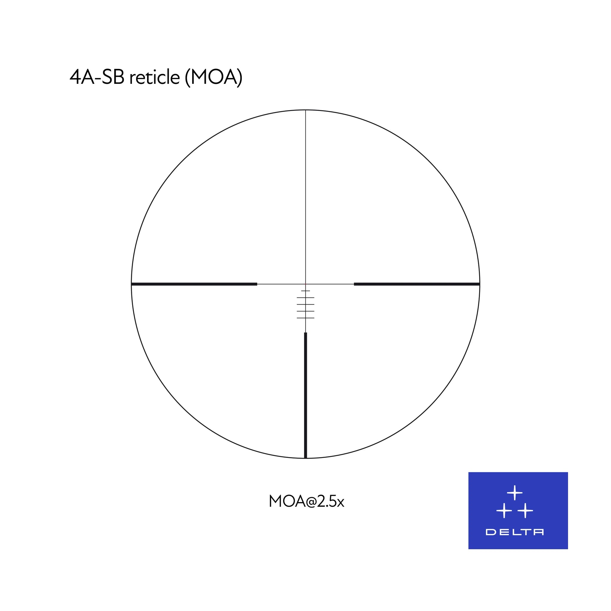 Delta Optical Titanium HD 2,5–15×56 SF – Absehen 4A SB