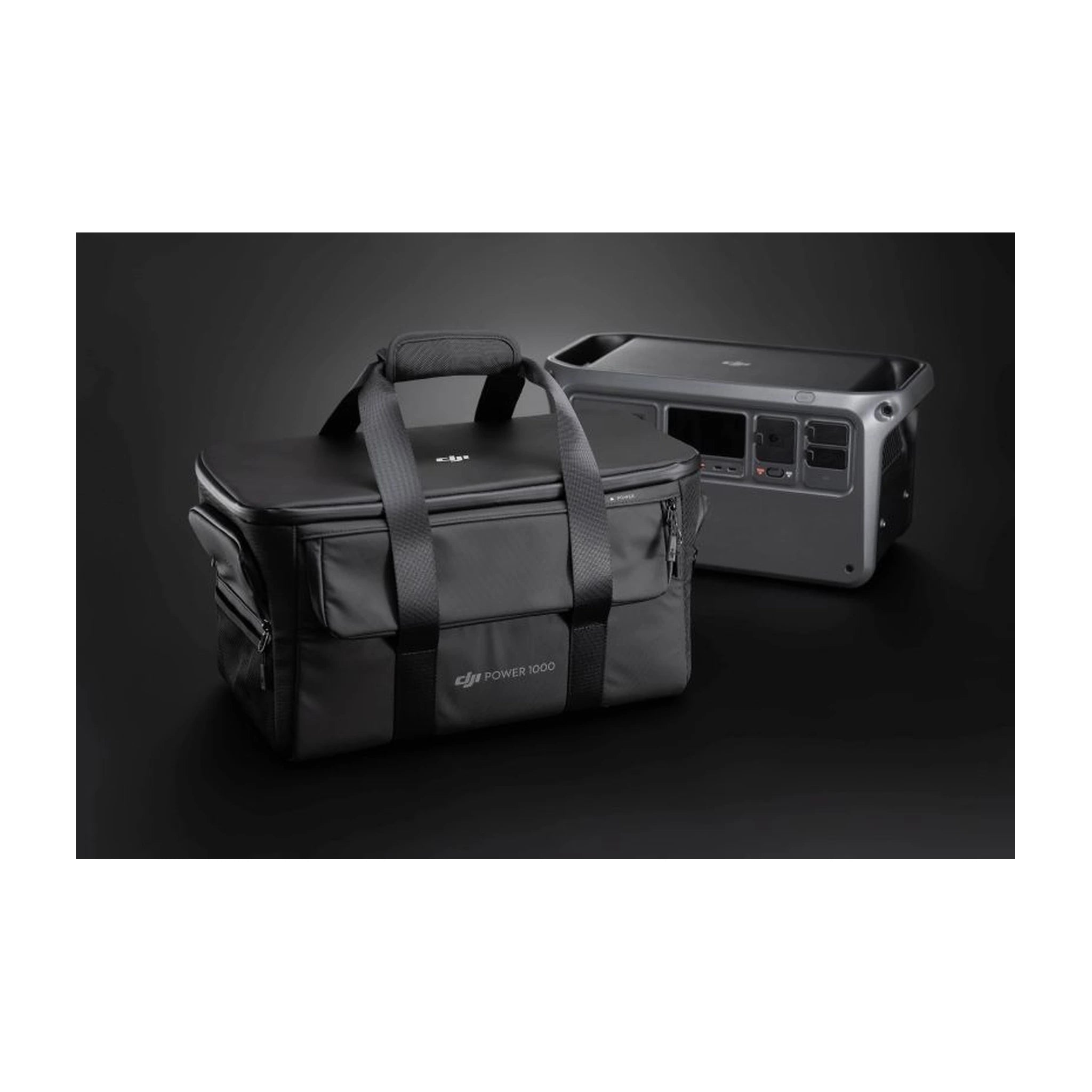DJI Power 1000 Aufbewahrungstasche neben DJI Power 1000