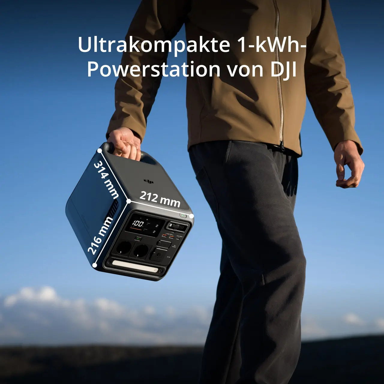 DJI Power 1000 Mini kompakte 1-kWh-Powerstation