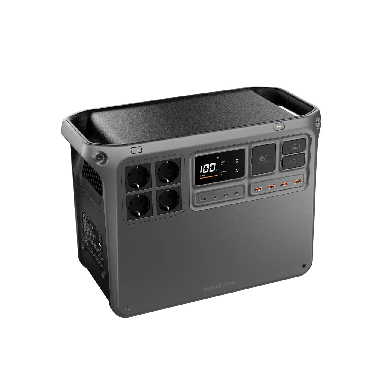 DJI Power 2000 Powerstation – große schräge Hauptansicht