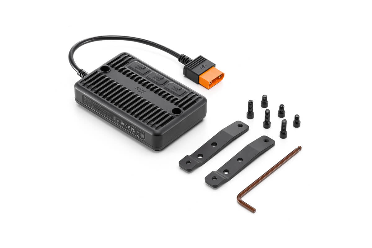 DJI Power MPPT-Modul mit drei XT60-Eingängen