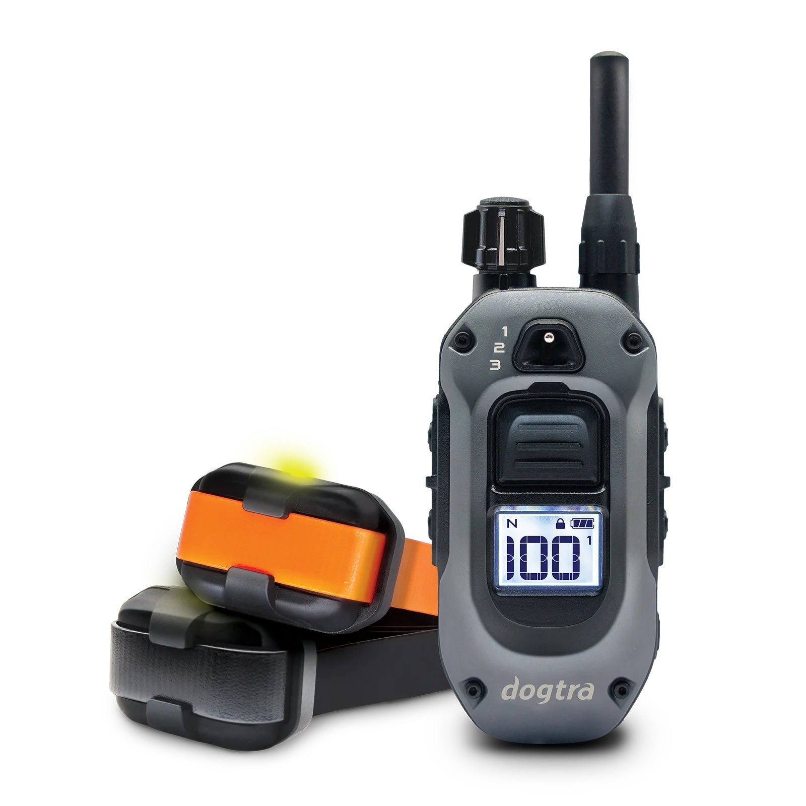 Dogtra 640X/642X Zwei-Hunde-Set mit Handsender und zwei Empfängerhalsbändern