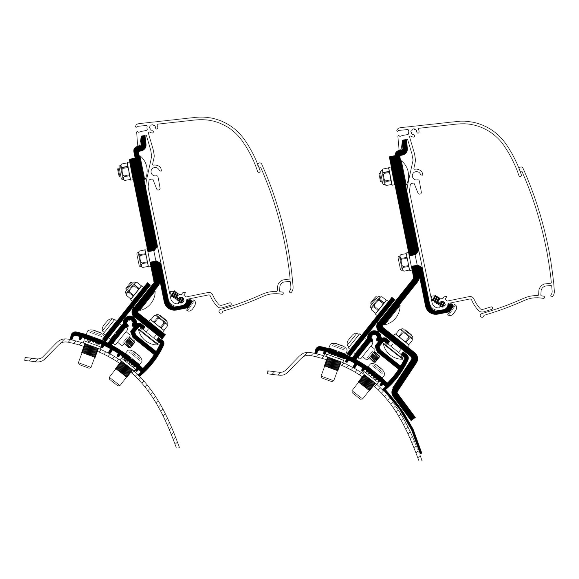 Adapter Stellantis Minivan for Thule 4200