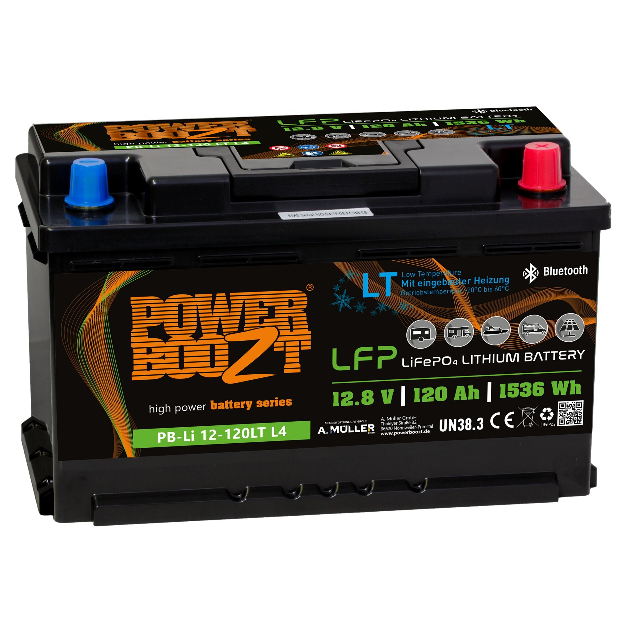 Lithium Kaltwetterbatterie, 480 Ah
