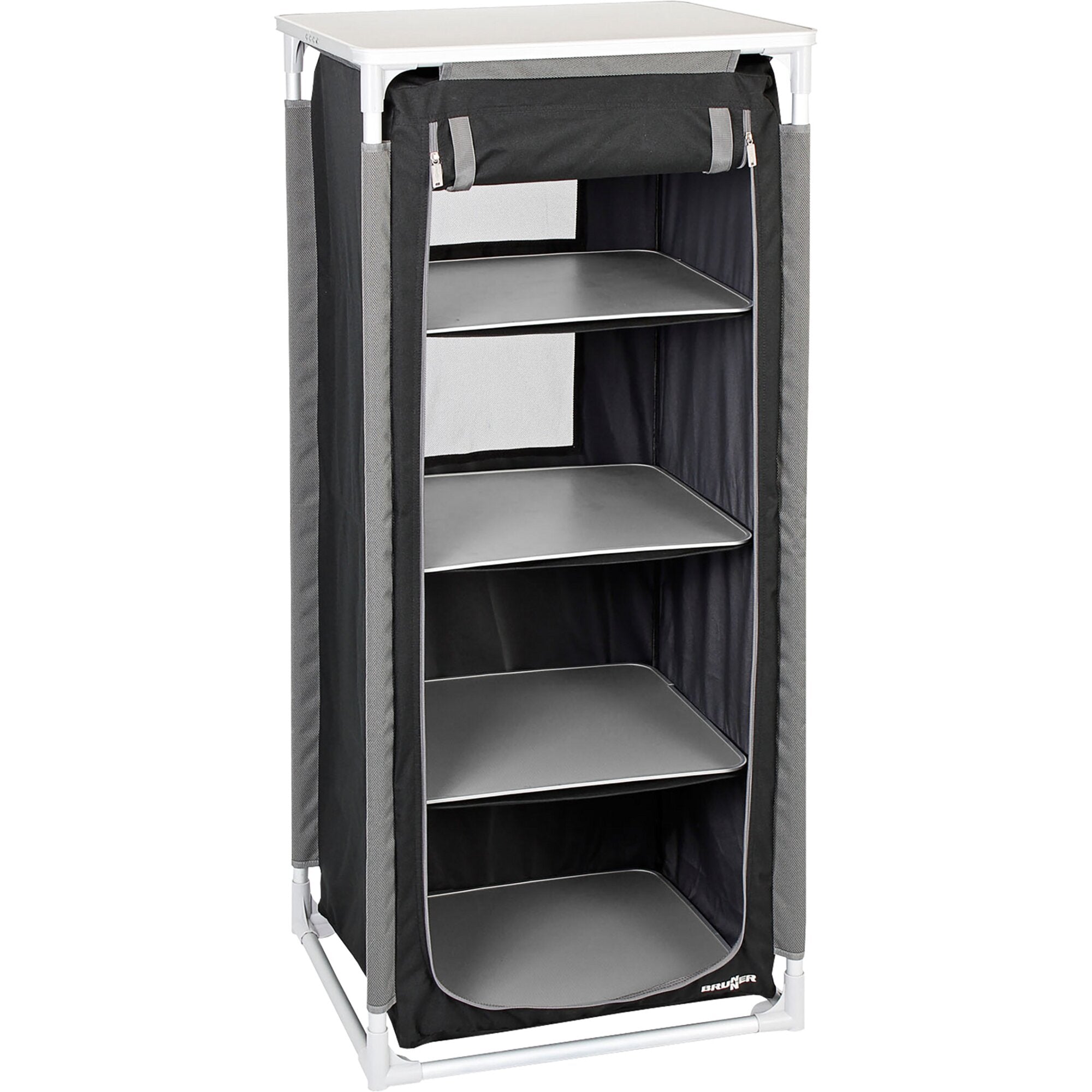 Campingschrank Azabache, schwarz, Azabache CT Square