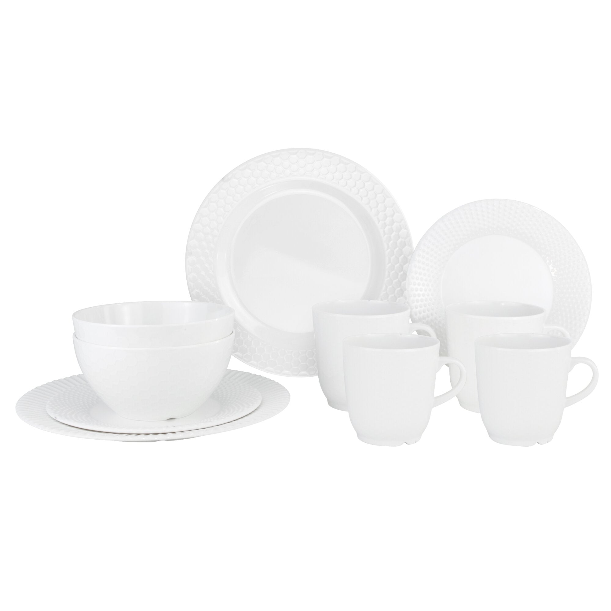 Geschirrset Royal Line, rosa