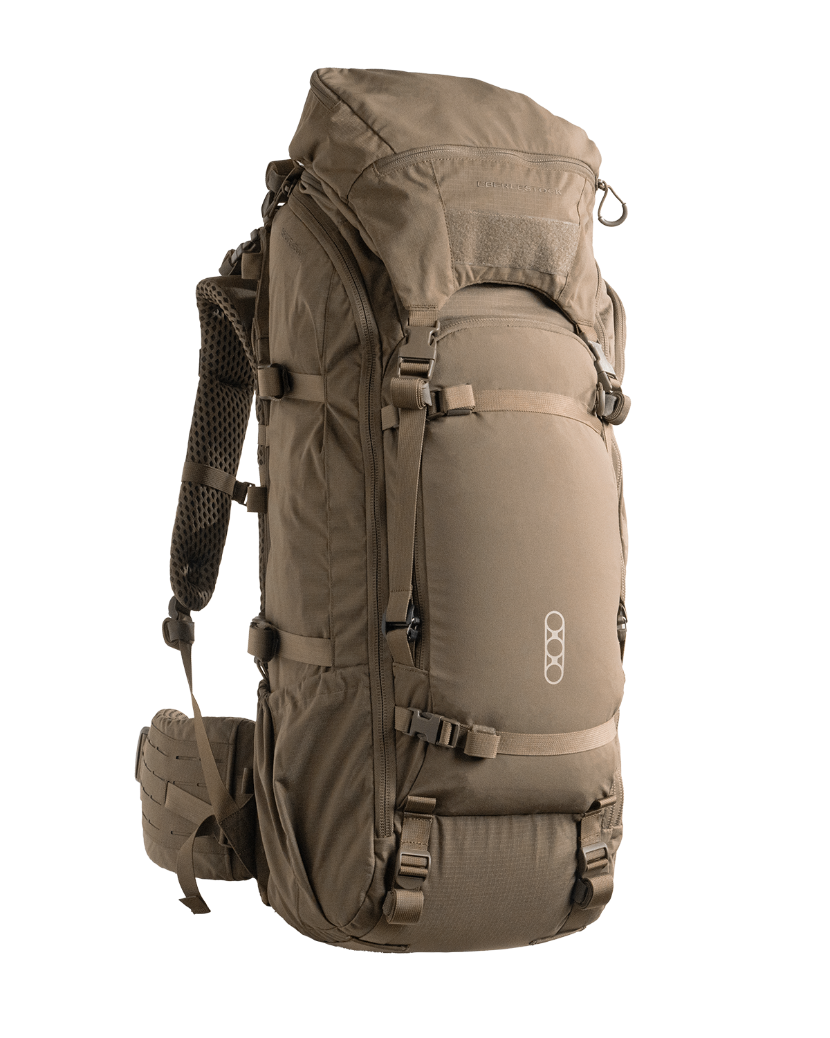 Eberlestock Brute 4500 Erde Jagdrucksack – Frontansicht