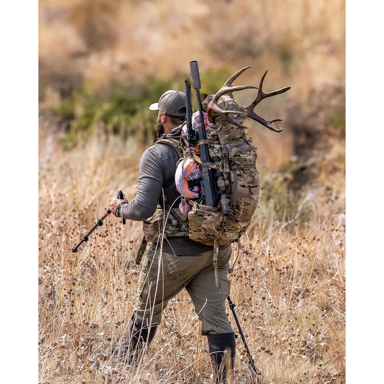 Eberlestock Brute 6500 Multicam – Detailansicht des Tragesystems