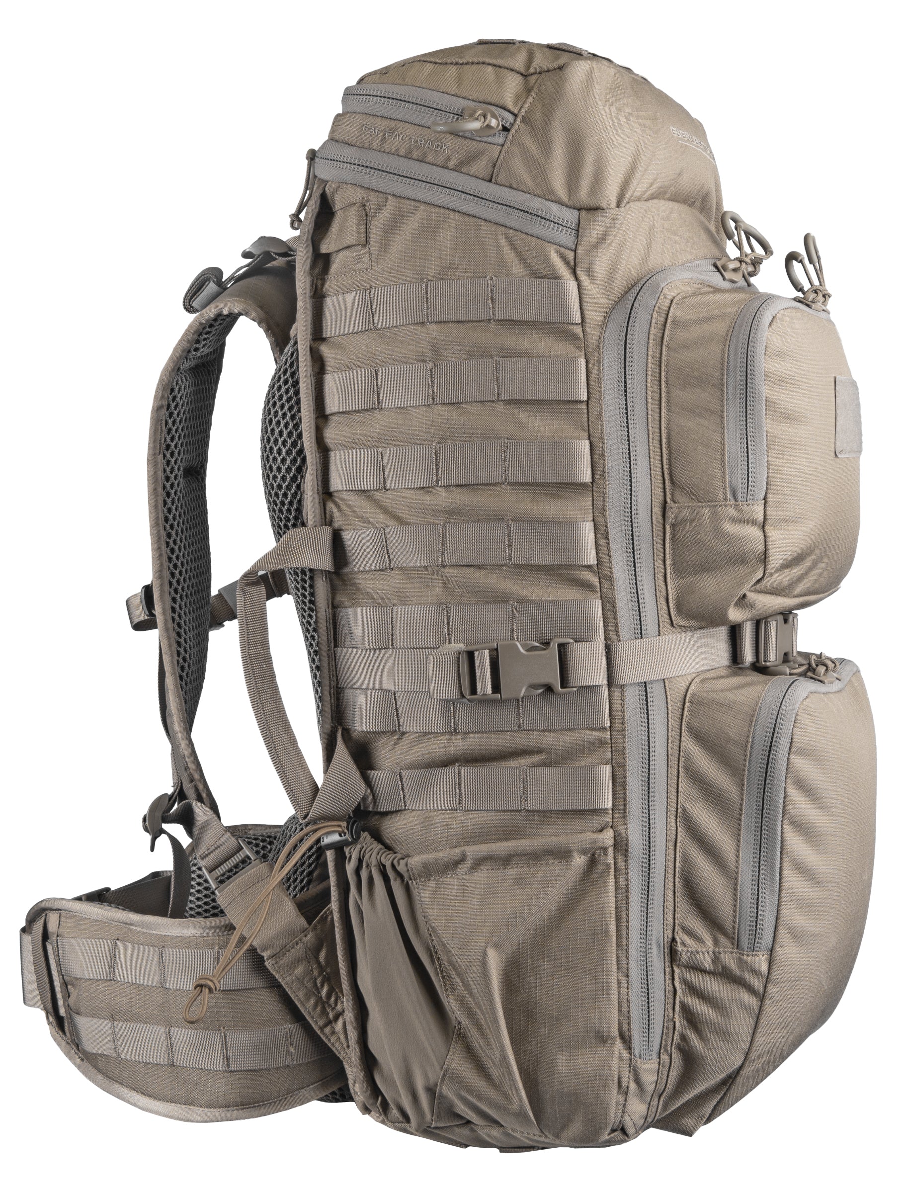 Eberlestock FAC Track Pack Coyote – Seitenansicht