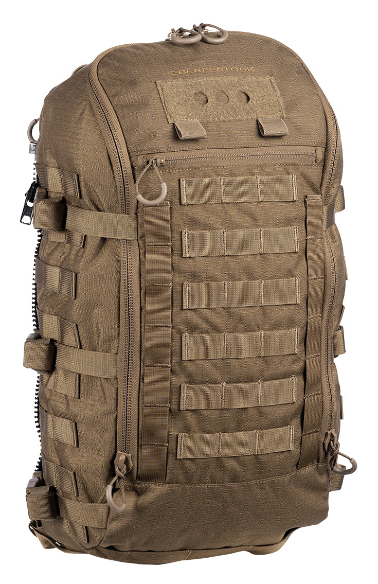 Eberlestock Mission Assault Pack Coyote – Schrägansicht