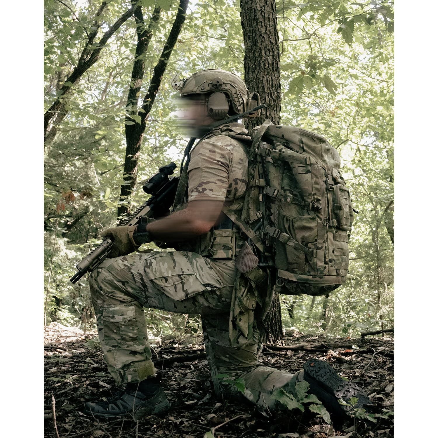 Eberlestock Mission Ruck Multicam – Seitenansicht