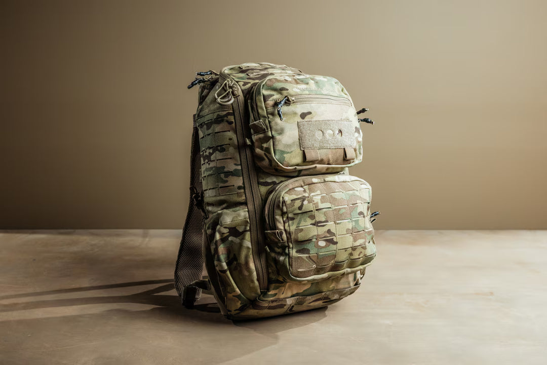 Eberlestock ROMAD Multicam – Rückseite mit Schulterträgern