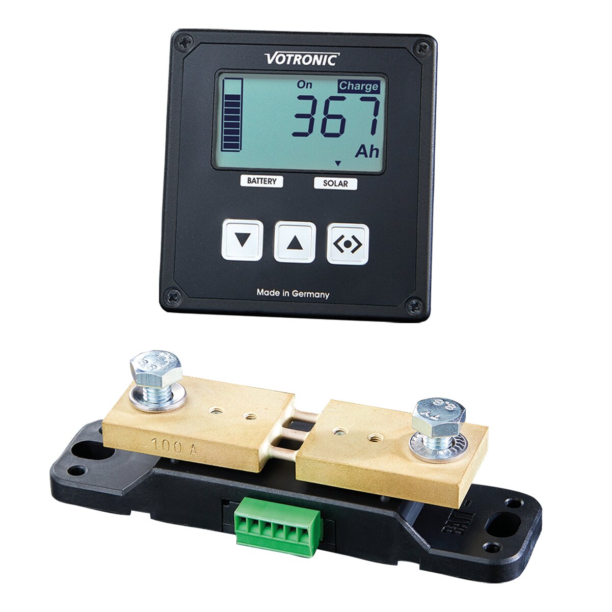 Batterie- und Energiemonitor – LCD Energy Monitor CI mit Smart-Shunt 100 A
