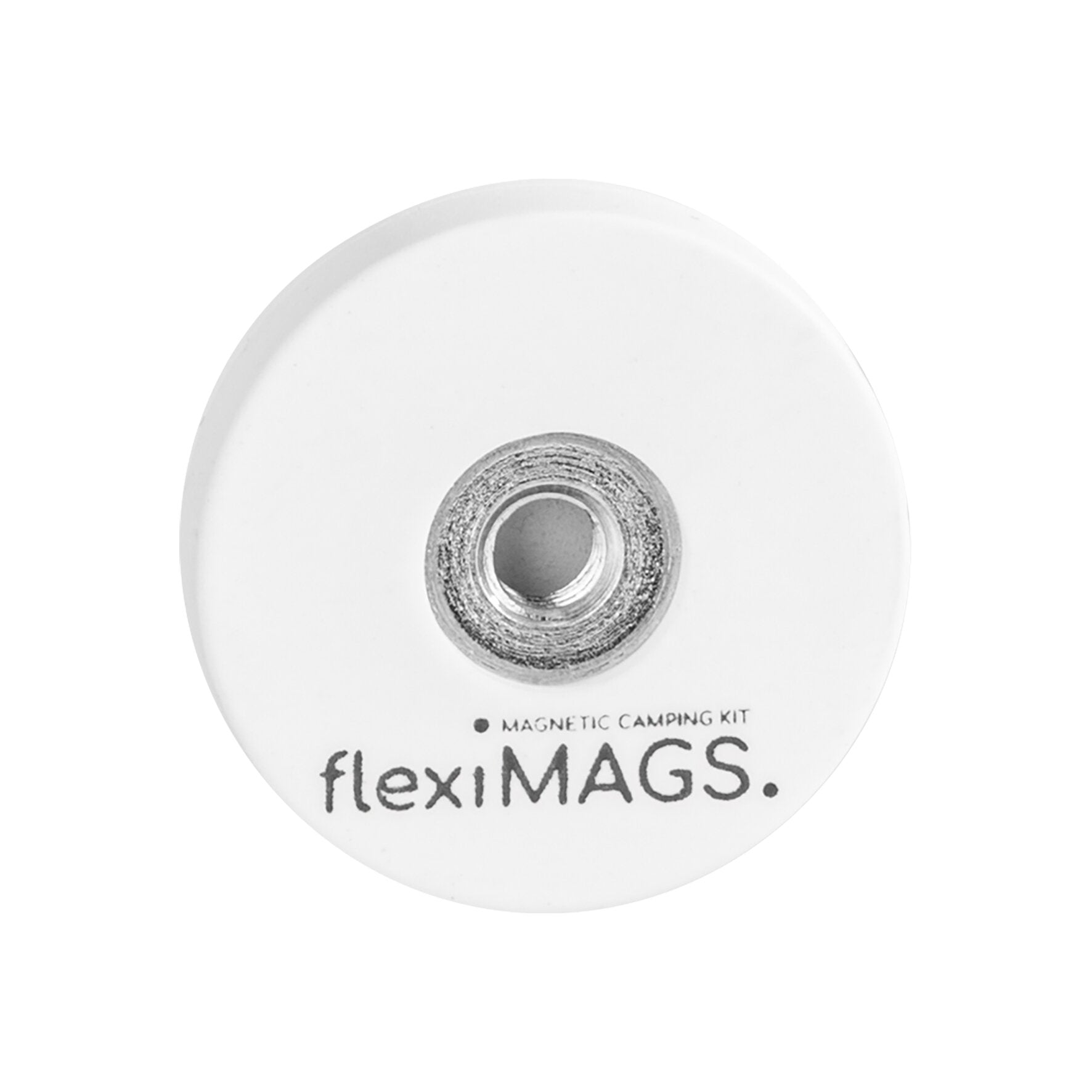 Magnet rund flexiMAGS, schwarz, 66 mm