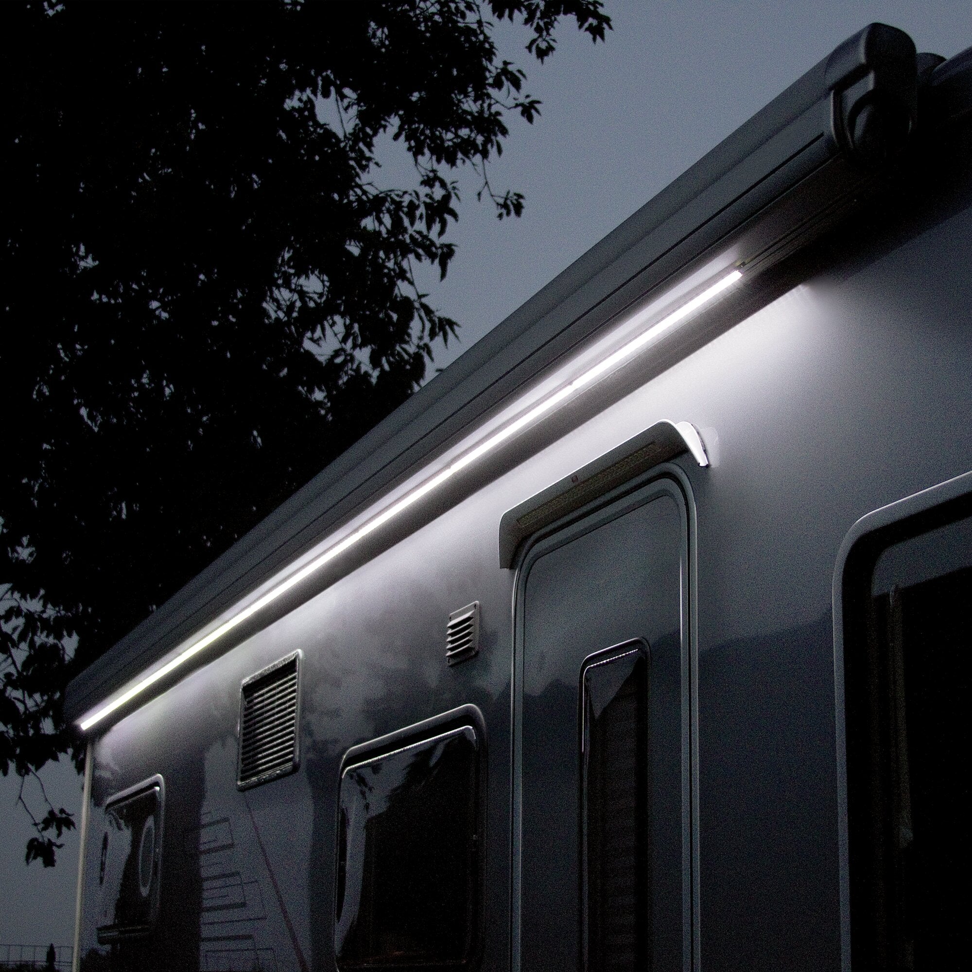 Lichtleiste Awning Case, schwarz