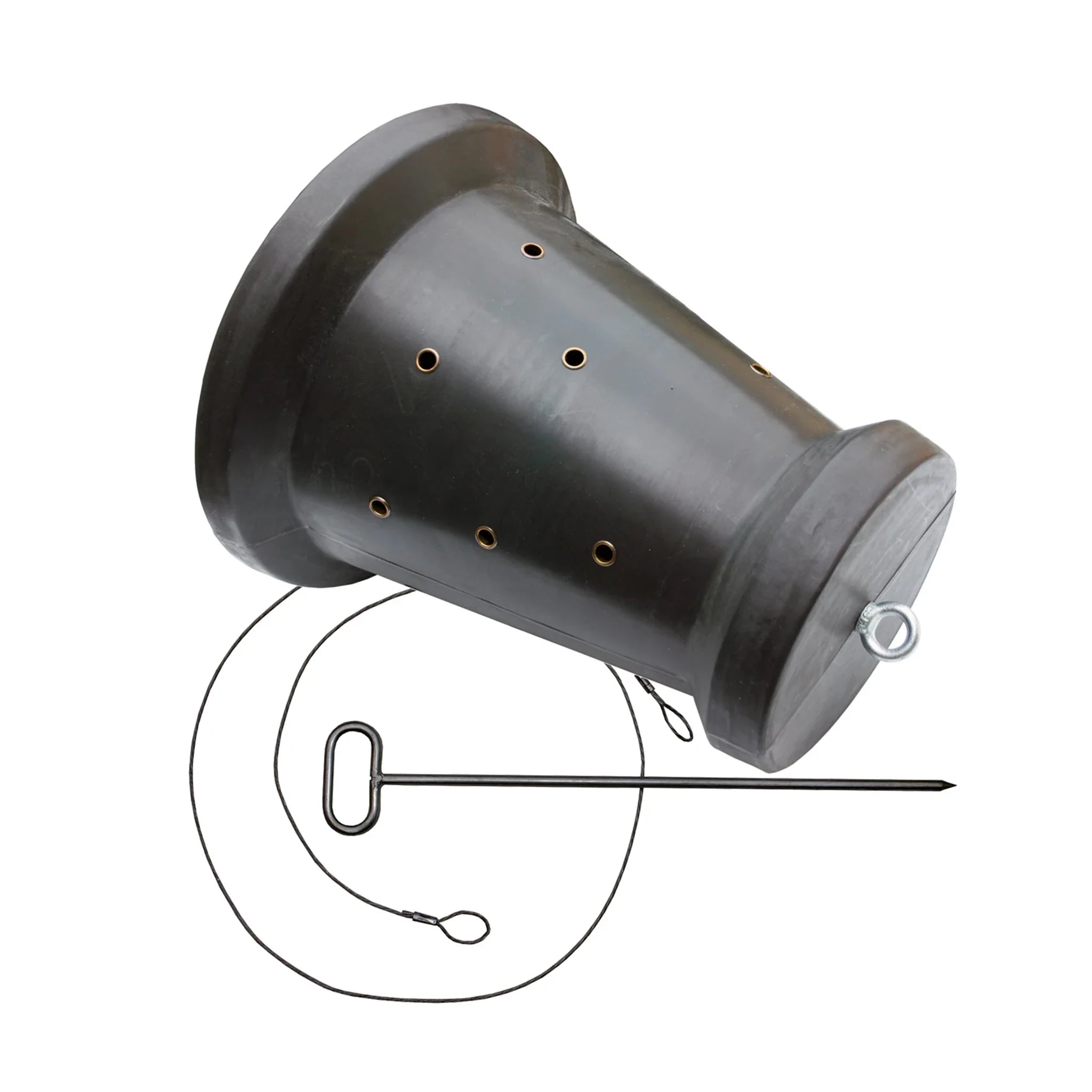 EUROHUNT Futterkegel 18 kg mit Bodenanker und Befestigungsseil