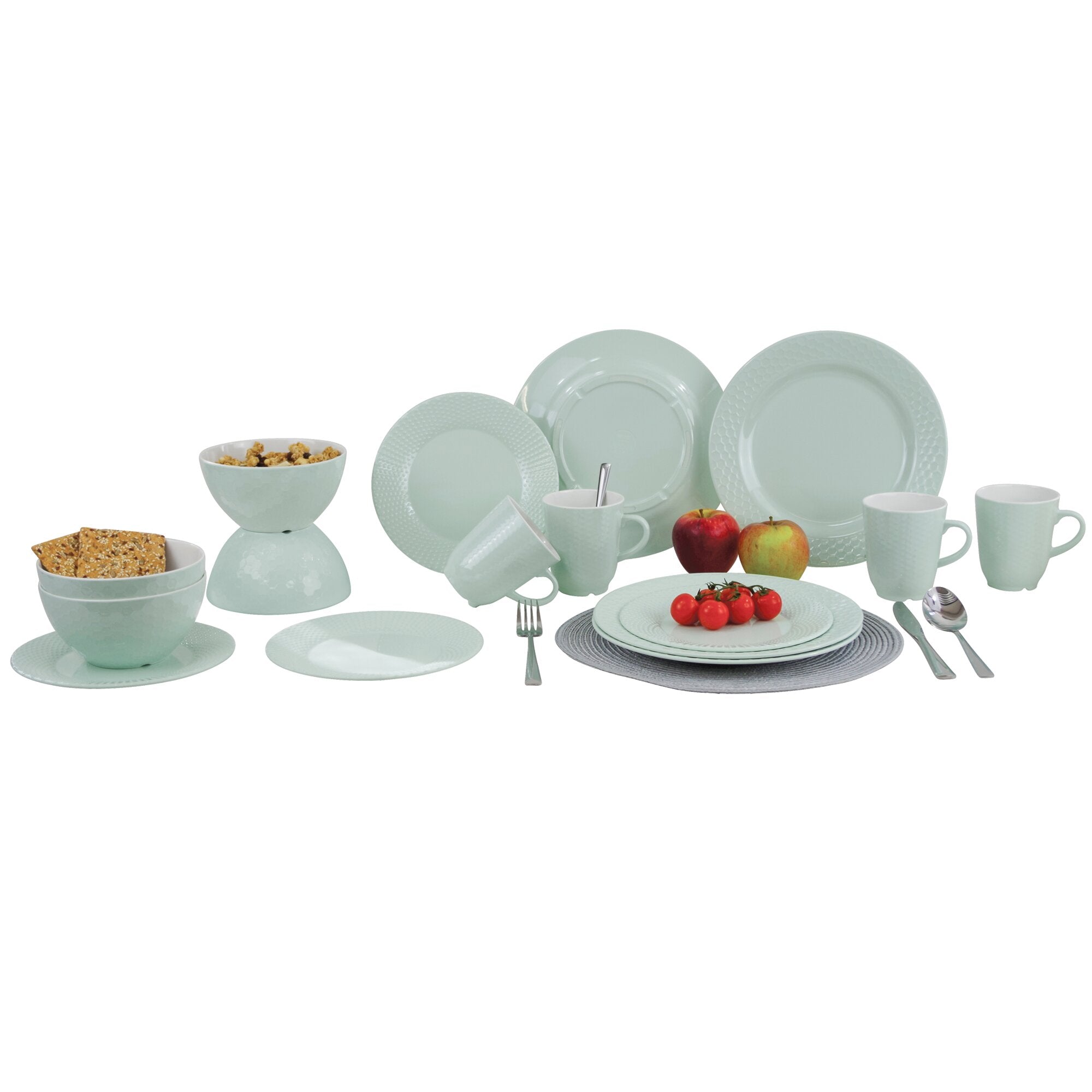 Geschirrset Royal Line, rosa