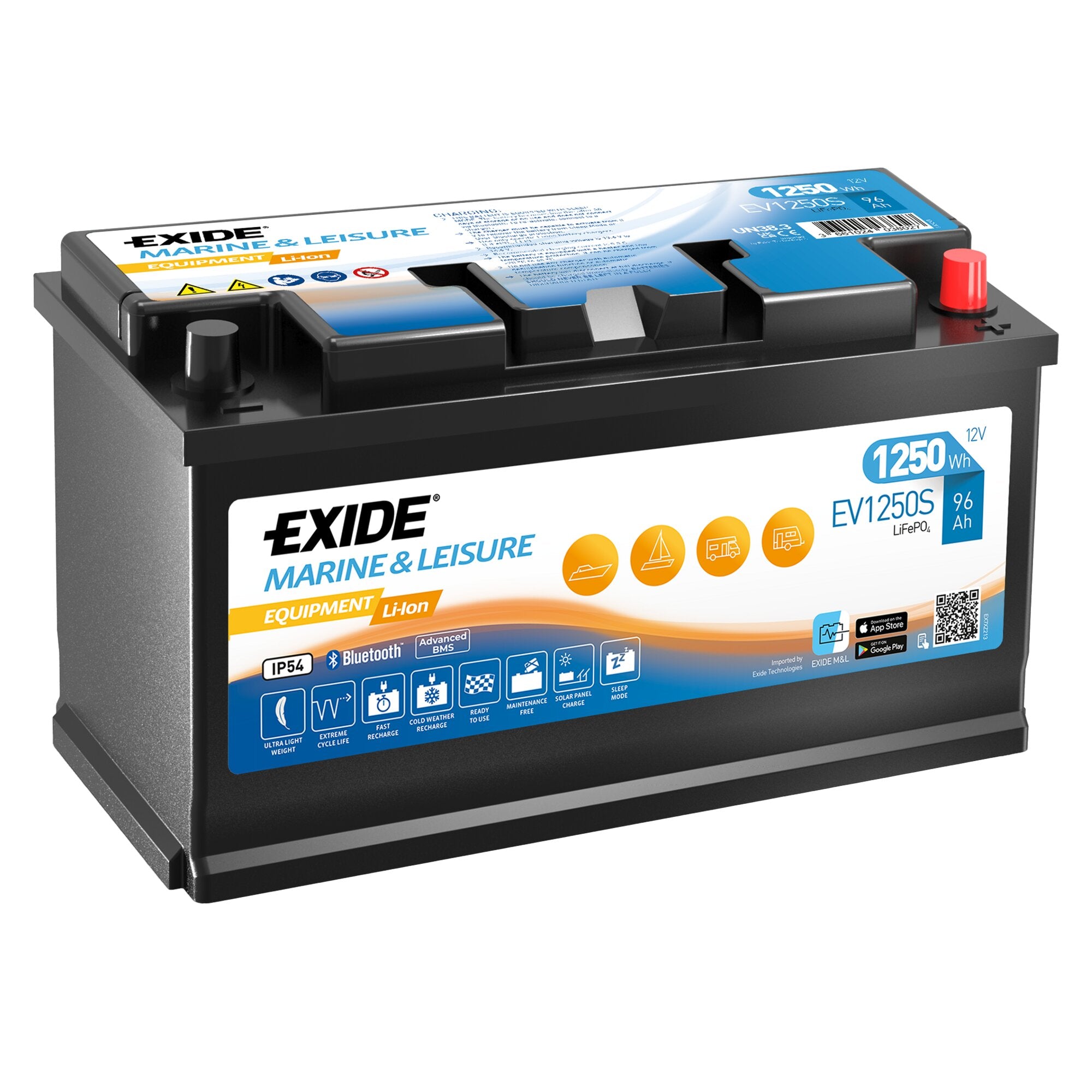 Lithium Batterie EV1250S von EXIDE – Artikel FRA323497